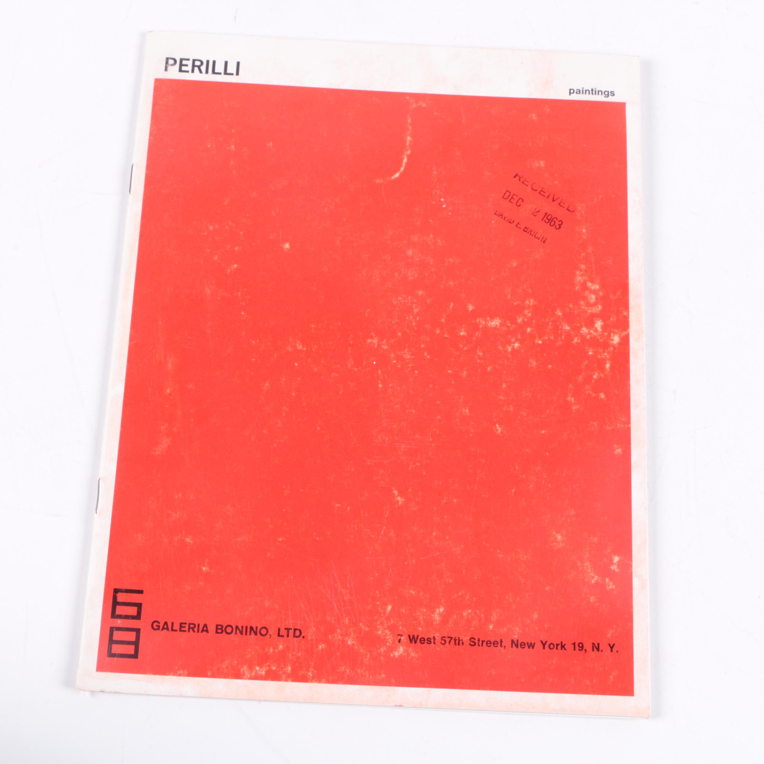 Assortment of Vintage Art Gallery Brochures