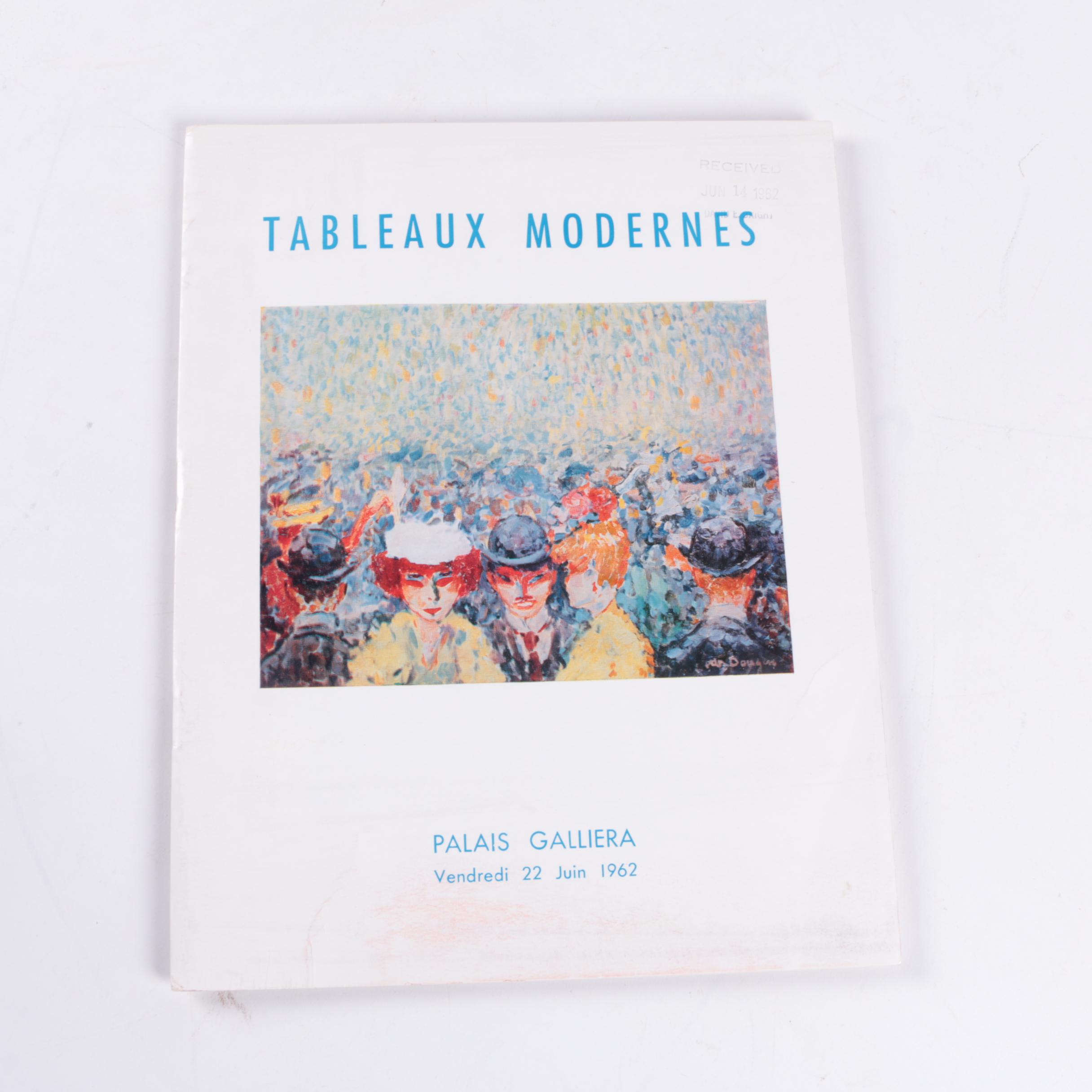 Assortment of Vintage Art Gallery Brochures