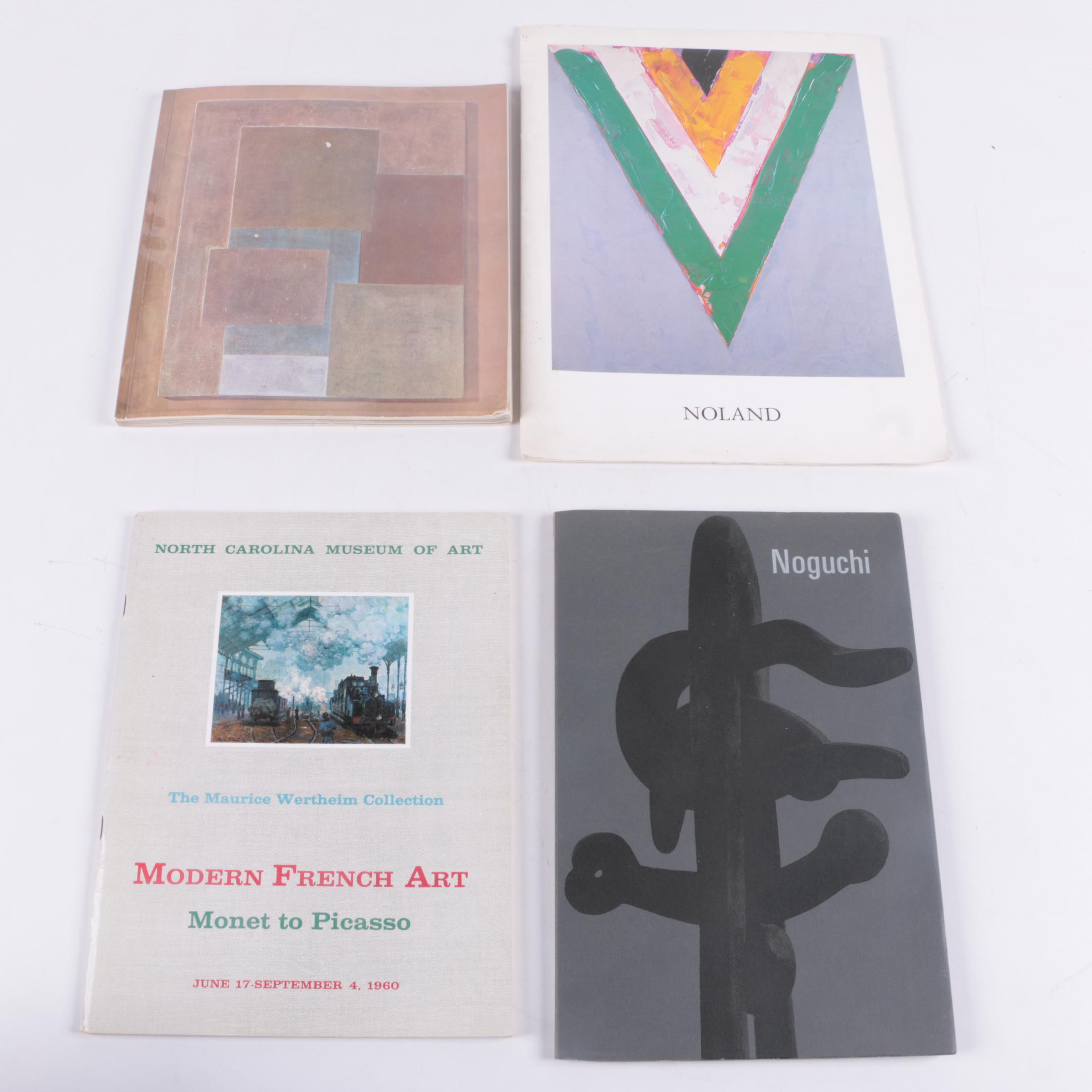 Assortment of Vintage Art Gallery Brochures
