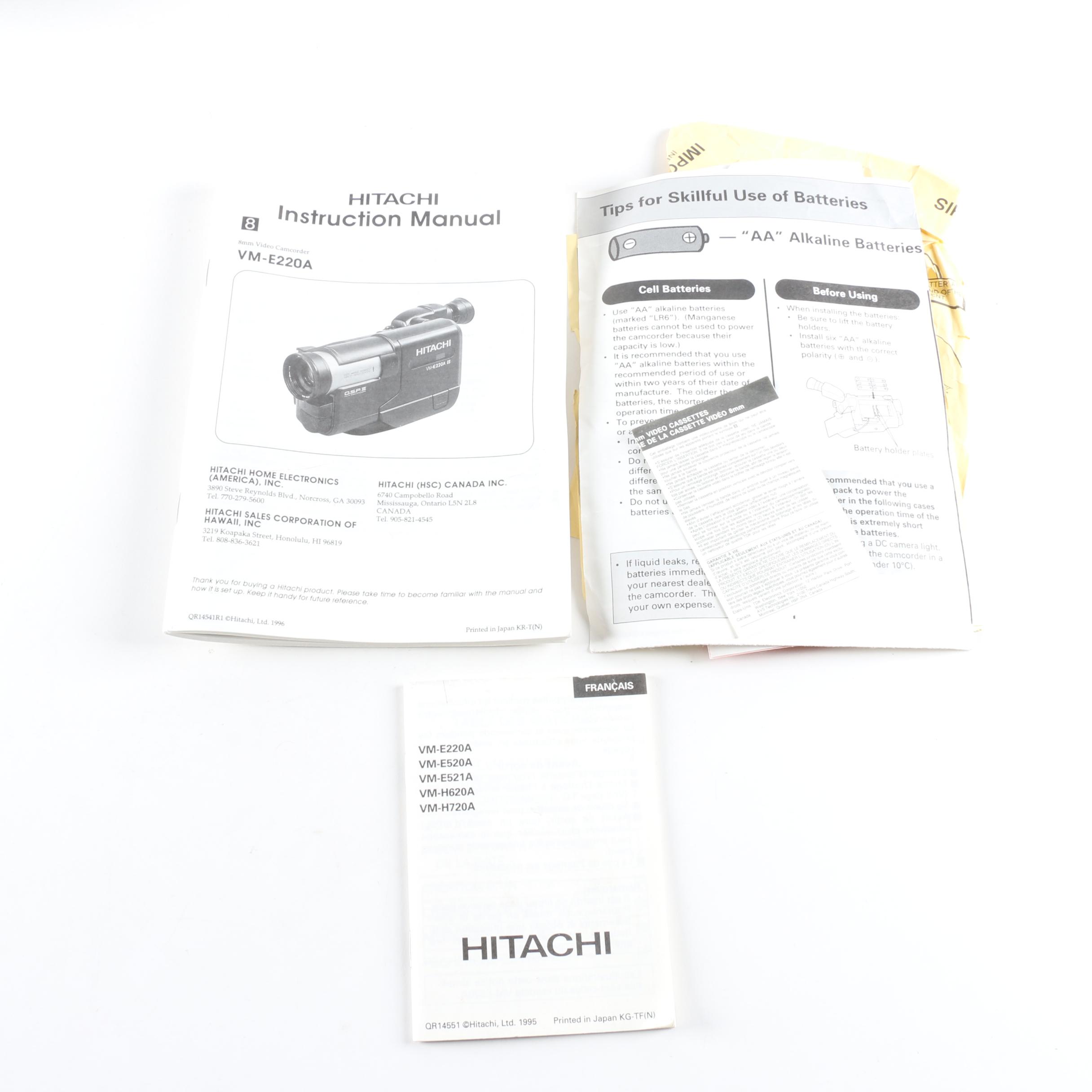 Hitachi Camera and Accessories