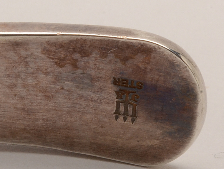 James Avery Sterling Silver Hand Forged Cuff Bracelet