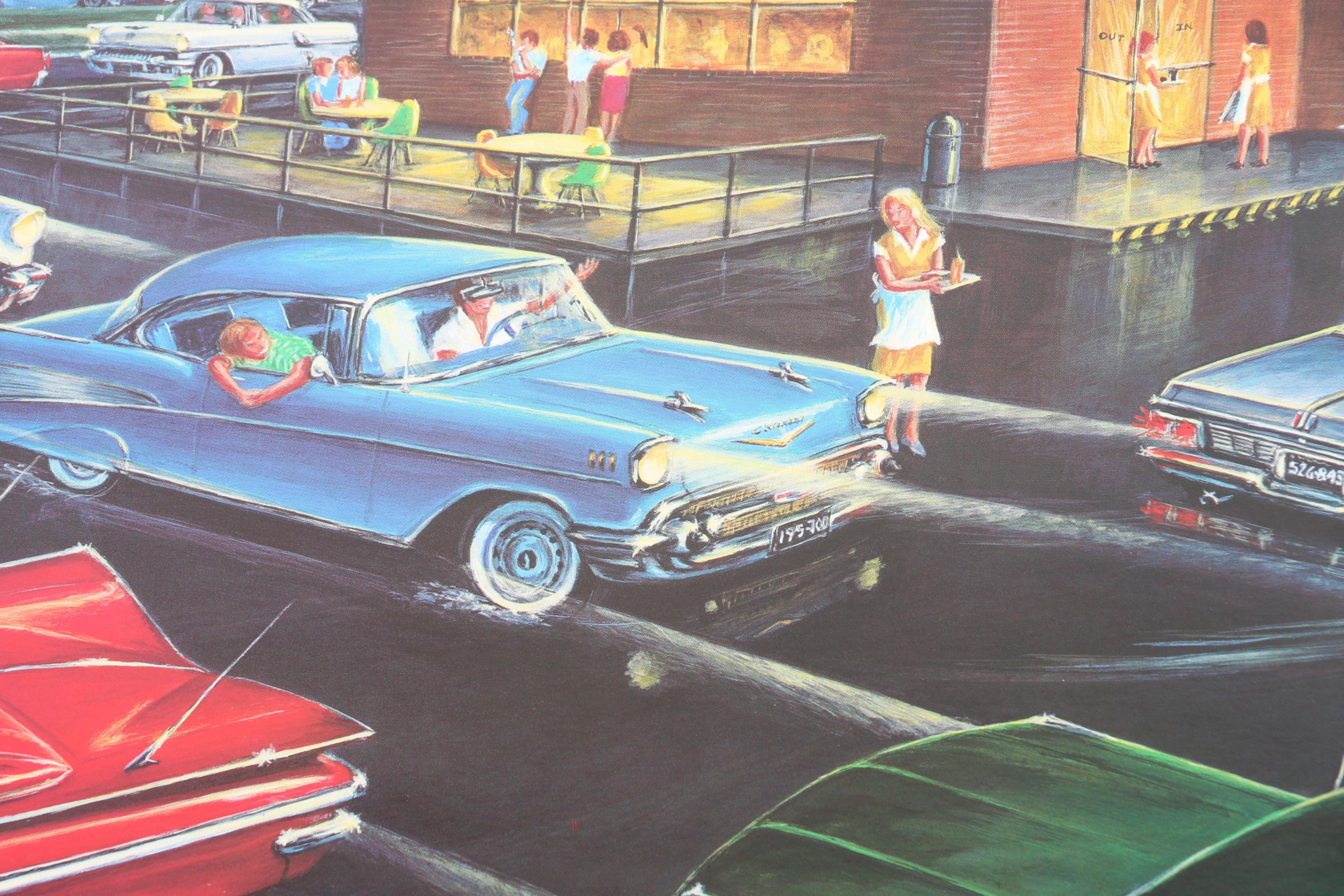 John Shaw Offset Lithograph "Remember When"