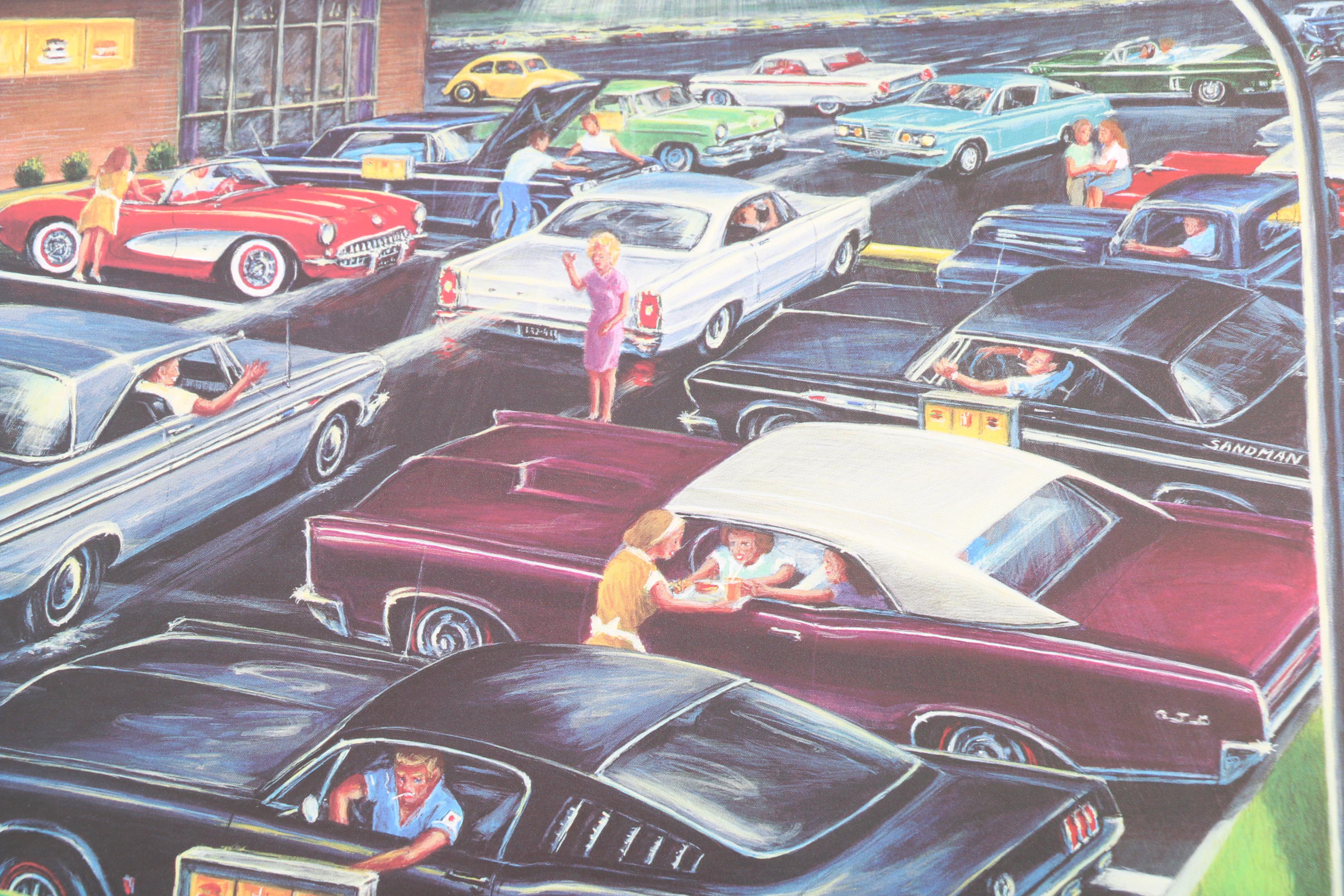 John Shaw Offset Lithograph "Remember When"