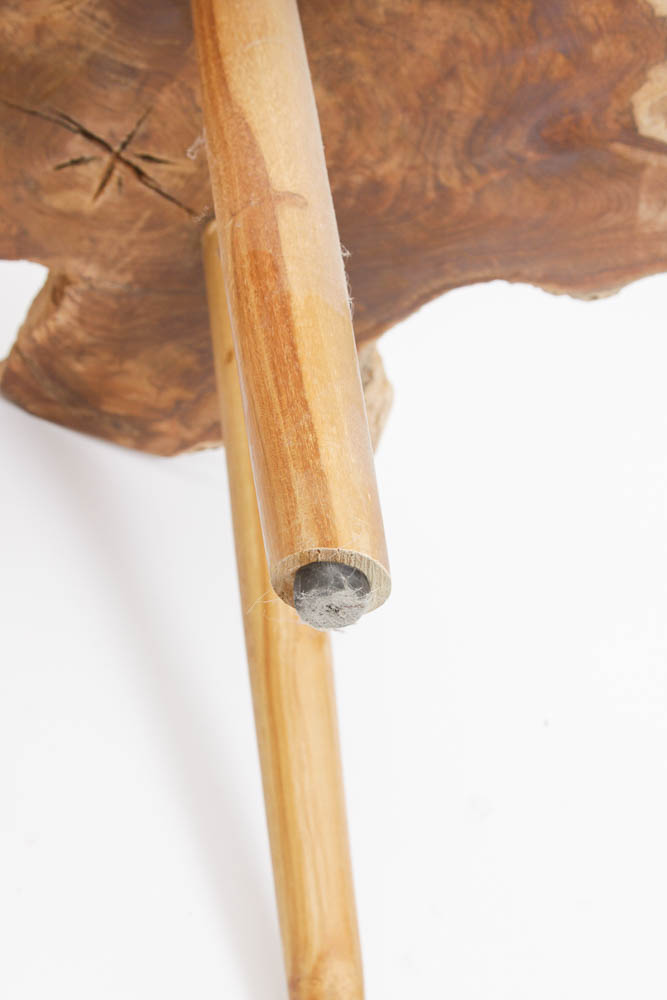 Tree Trunk Slab Side Table