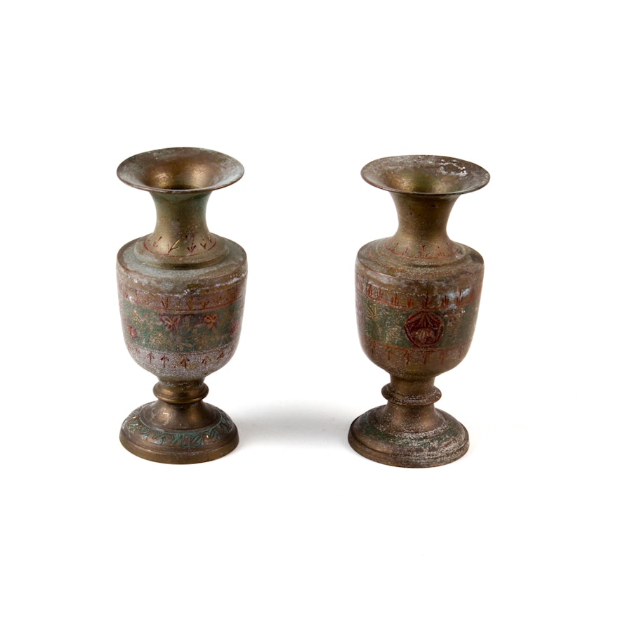 Brass Vase Pairing