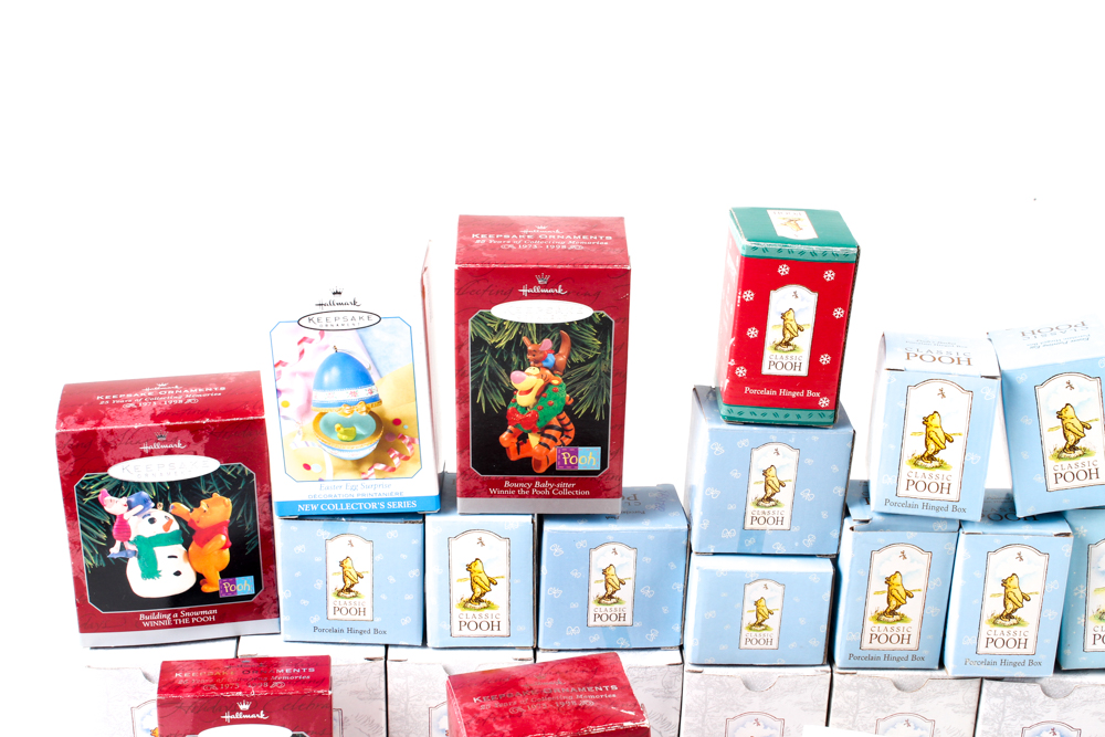 Winnie the Pooh Hallmark Keepsake Ornaments