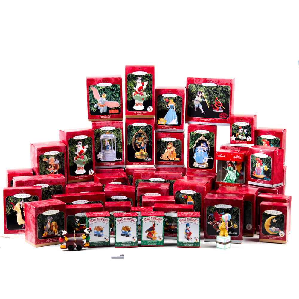 Disney Keepsake Ornaments by Hallmark