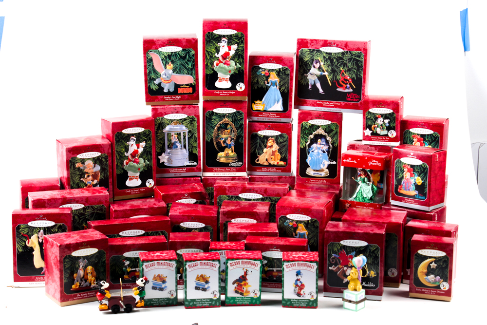 Disney Keepsake Ornaments by Hallmark