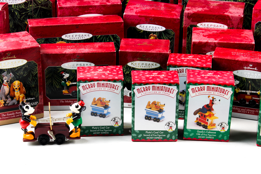 Disney Keepsake Ornaments by Hallmark