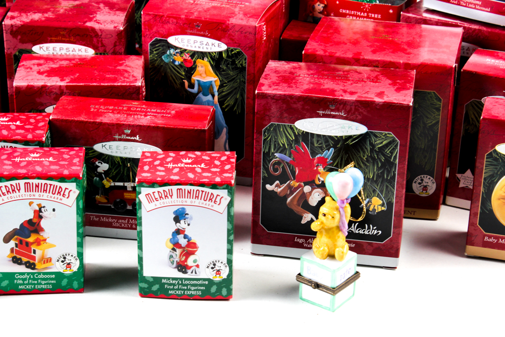 Disney Keepsake Ornaments by Hallmark