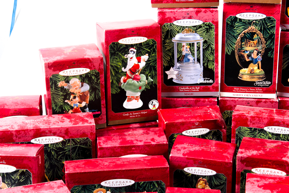 Disney Keepsake Ornaments by Hallmark