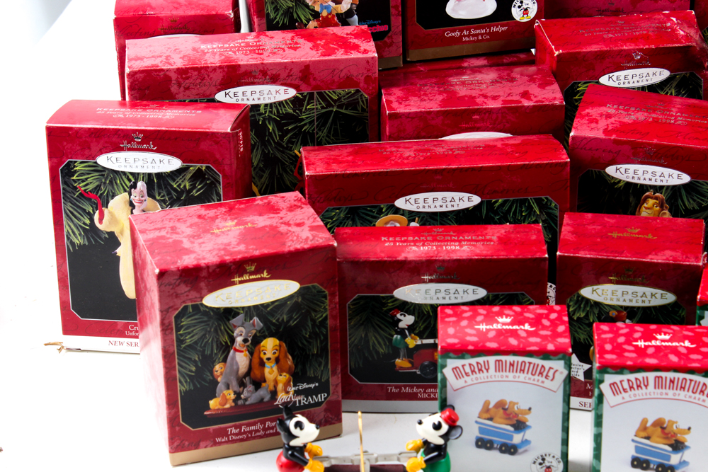 Disney Keepsake Ornaments by Hallmark