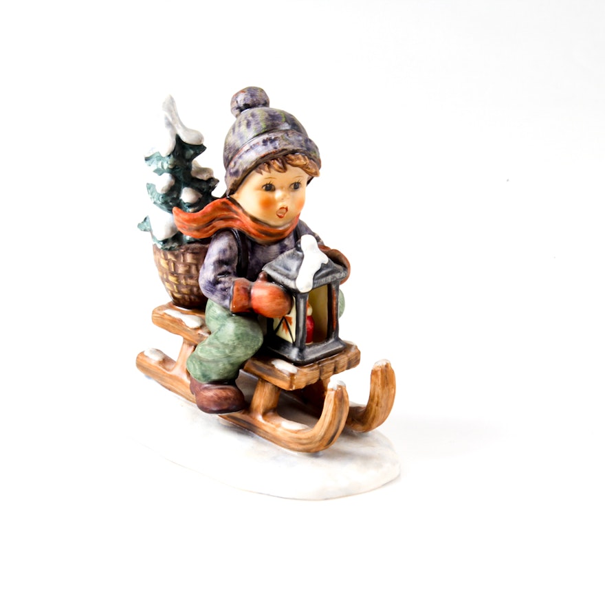 "Ride into Christmas" Hummel Figurine