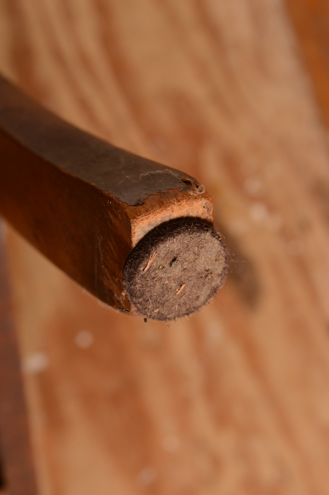 Vintage Mahogany Chair by Tell City Chair Company