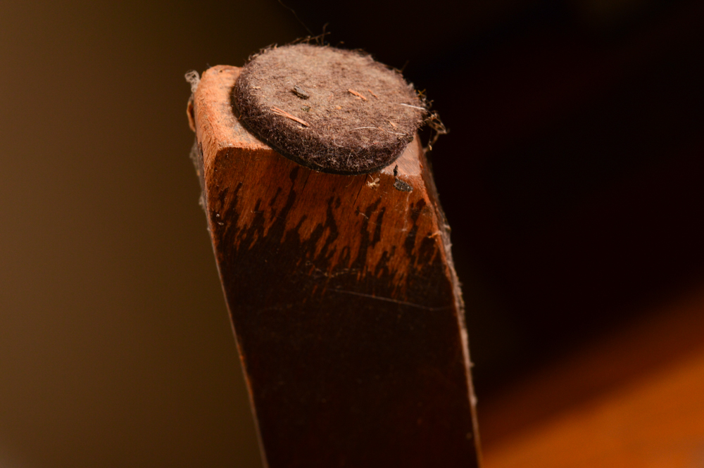 Vintage Mahogany Chair by Tell City Chair Company