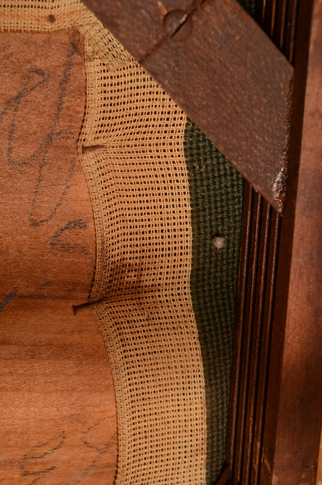 Vintage Mahogany Chair by Tell City Chair Company