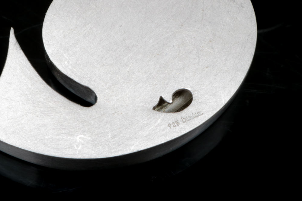 Bastian Sterling Silver and Black Onyx Bead Necklace