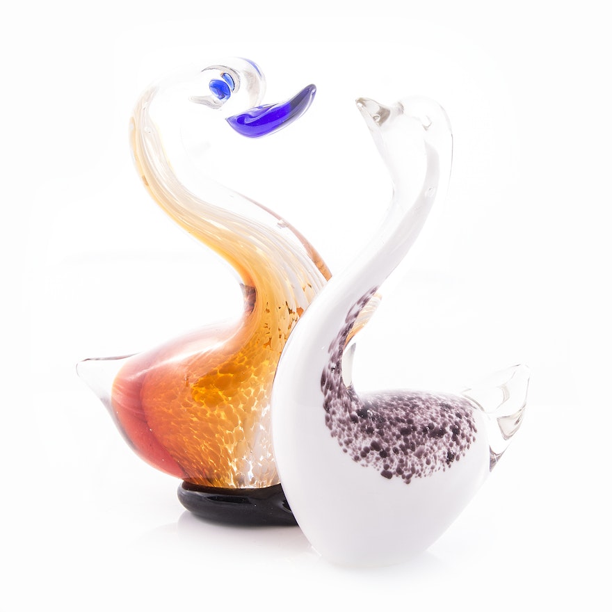 Art Glass Birds