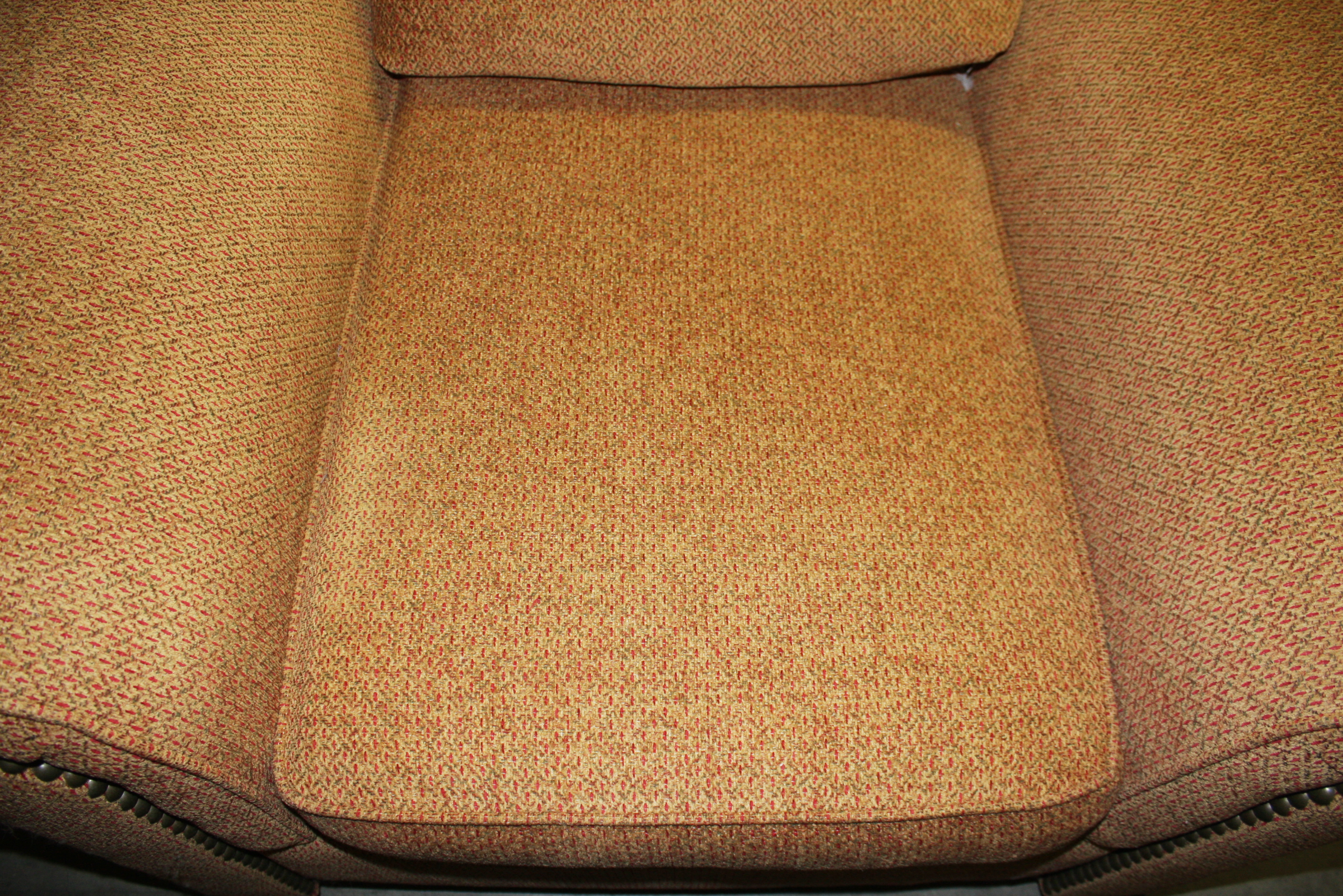 Upholstered Armchair with Ottoman by Charleston House