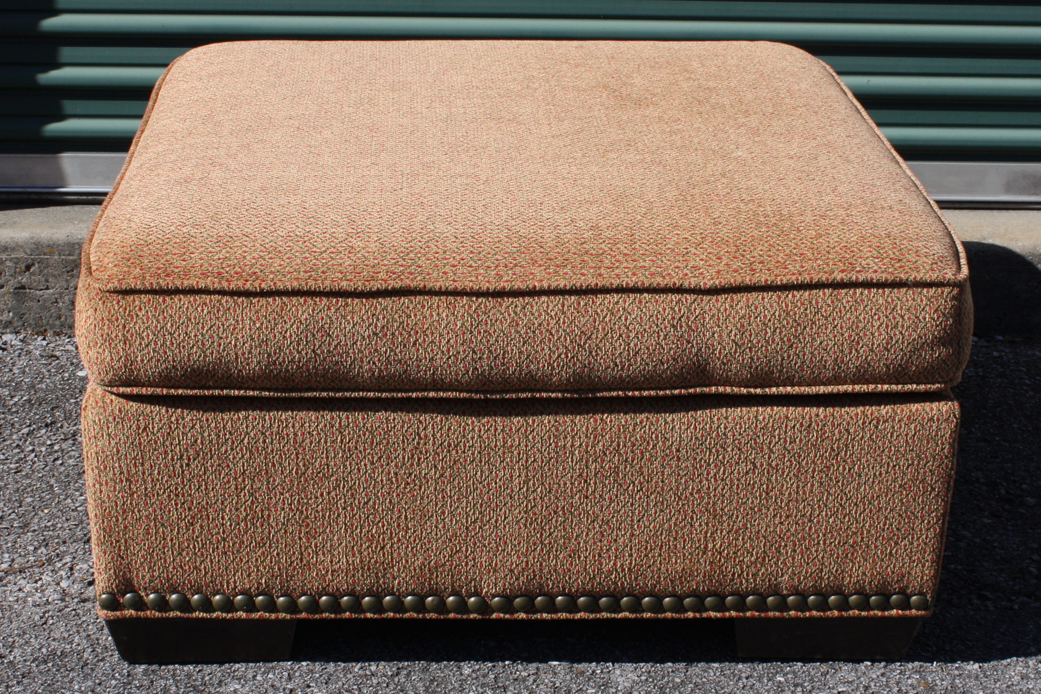 Upholstered Armchair with Ottoman by Charleston House