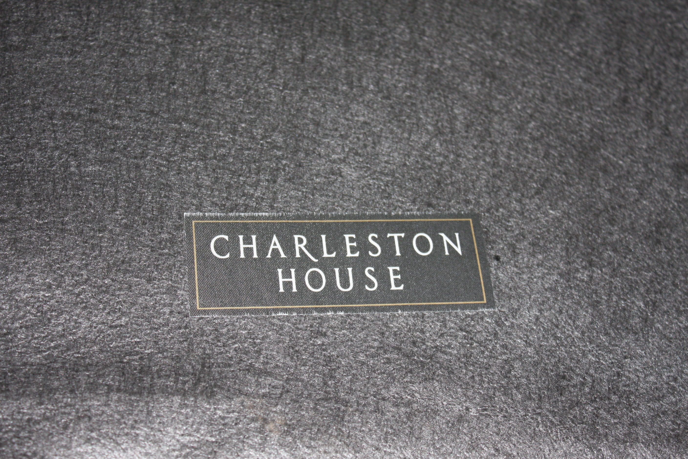 Upholstered Armchair with Ottoman by Charleston House