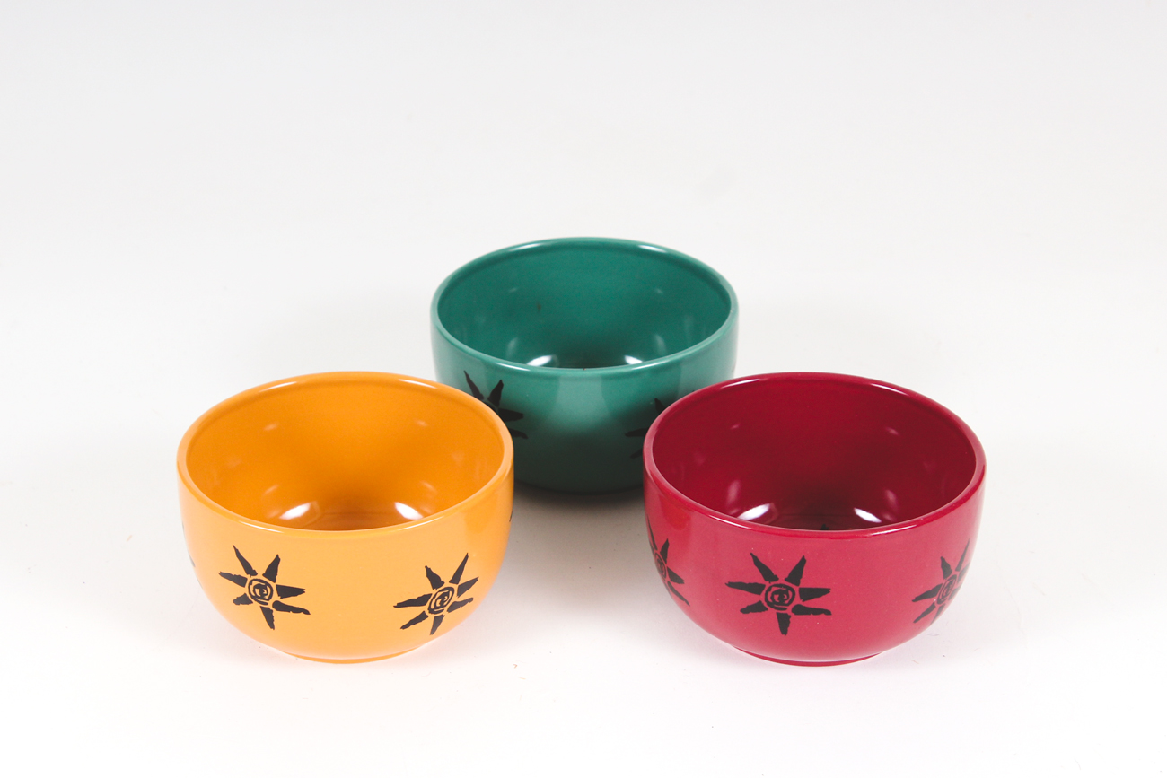 Grouping of Mexican Style Serveware including Tobin James