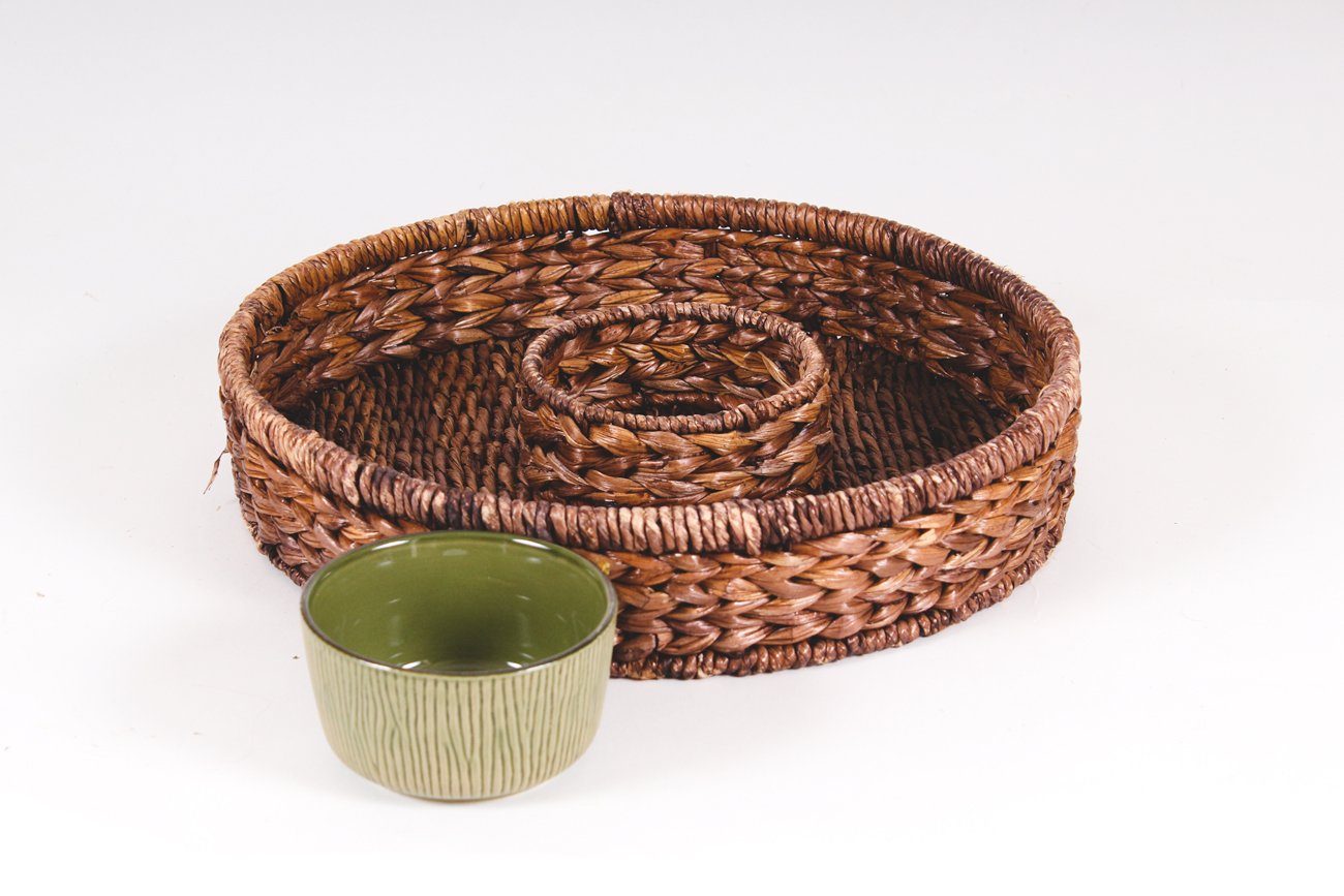 Grouping of Mexican Style Serveware including Tobin James