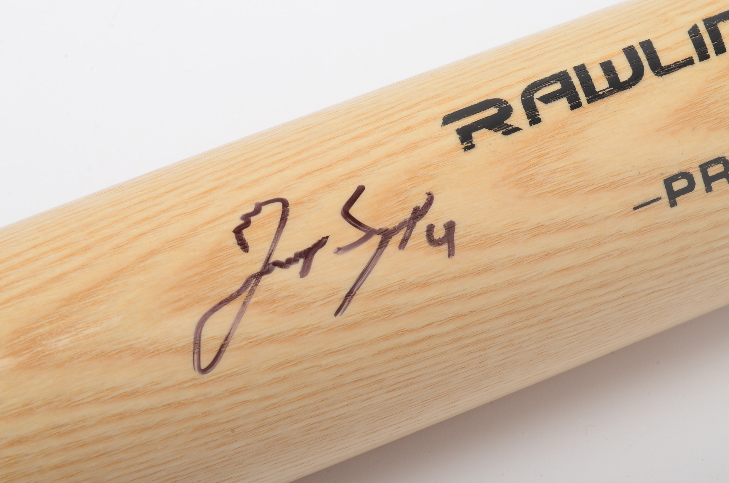 George Springer 2017 World Series MVP Signed Bat  COA