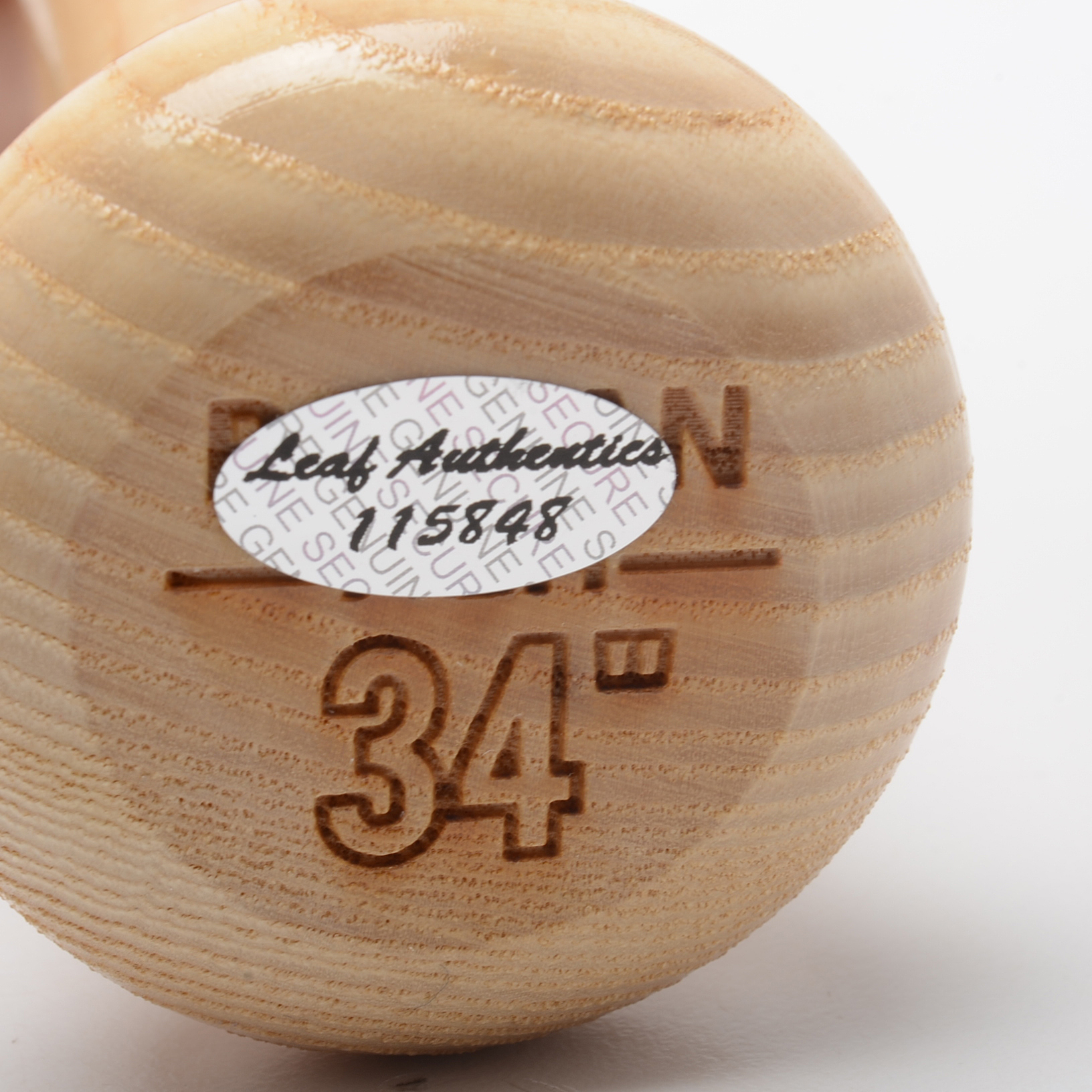 George Springer 2017 World Series MVP Signed Bat  COA