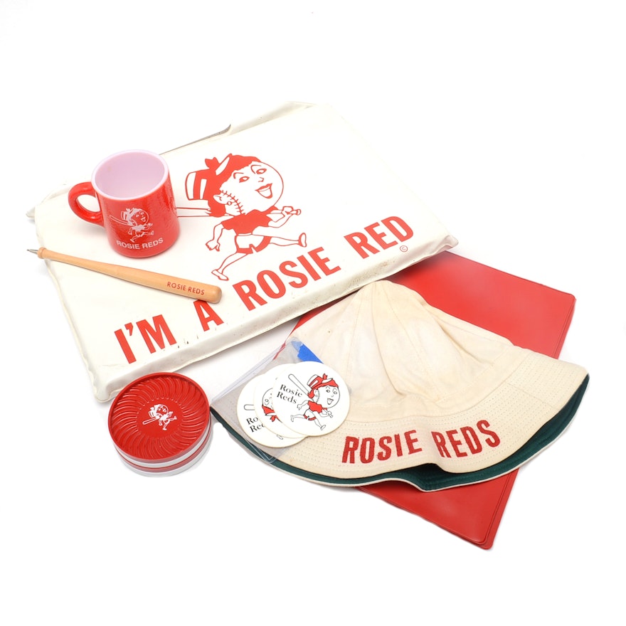 "Rosie Reds" Souvenir Baseball Collectibles
