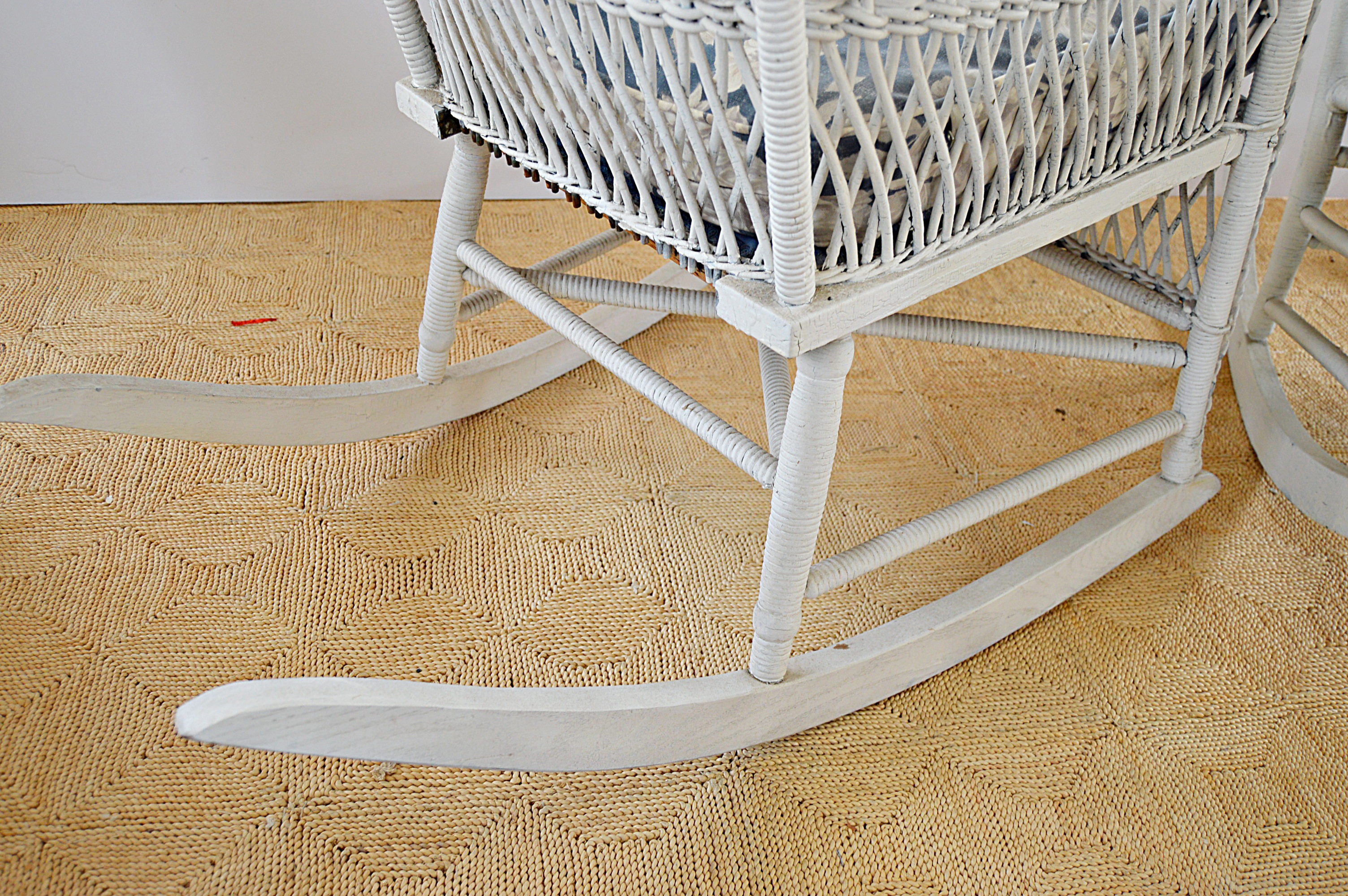 Antique and Vintage Wicker Rocking Chairs