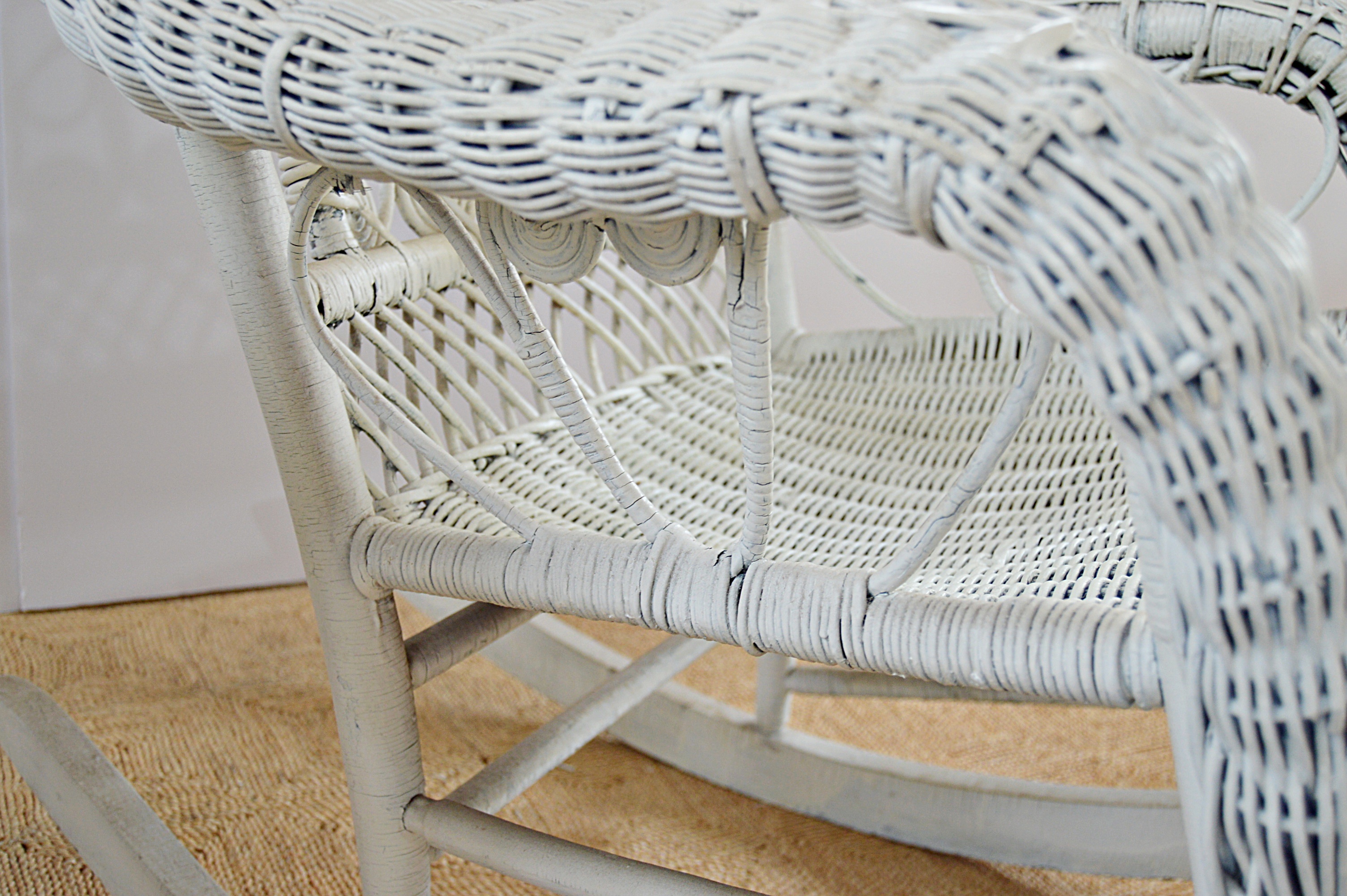 Antique and Vintage Wicker Rocking Chairs