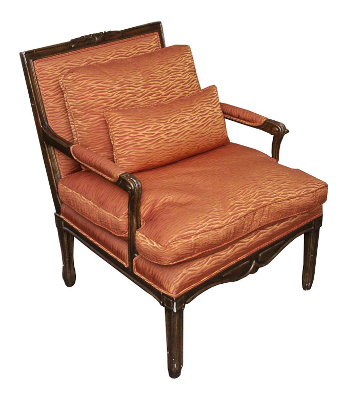 Minton-Spidell Inc. Armchairs with Throw Pillows