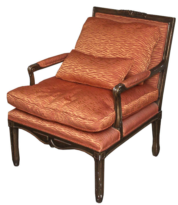 Minton-Spidell Inc. Armchairs with Throw Pillows