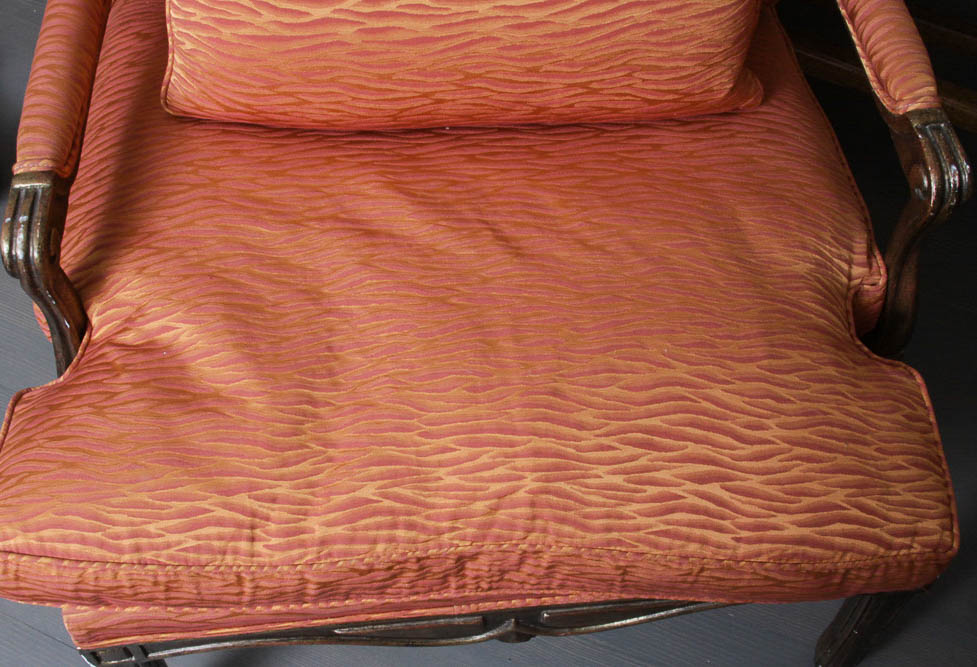 Minton-Spidell Inc. Armchairs with Throw Pillows