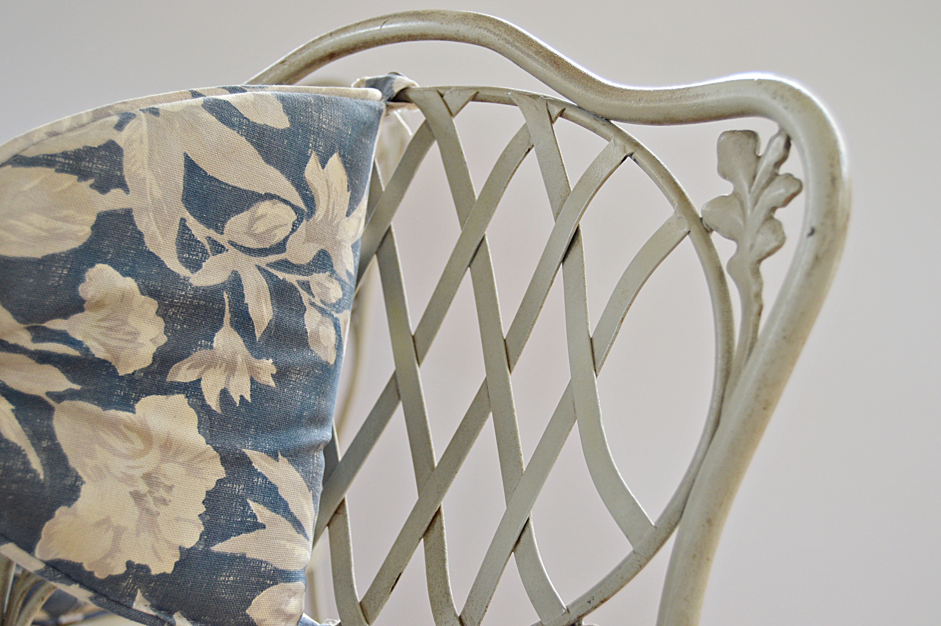 Vintage Painted Metal Dining Set