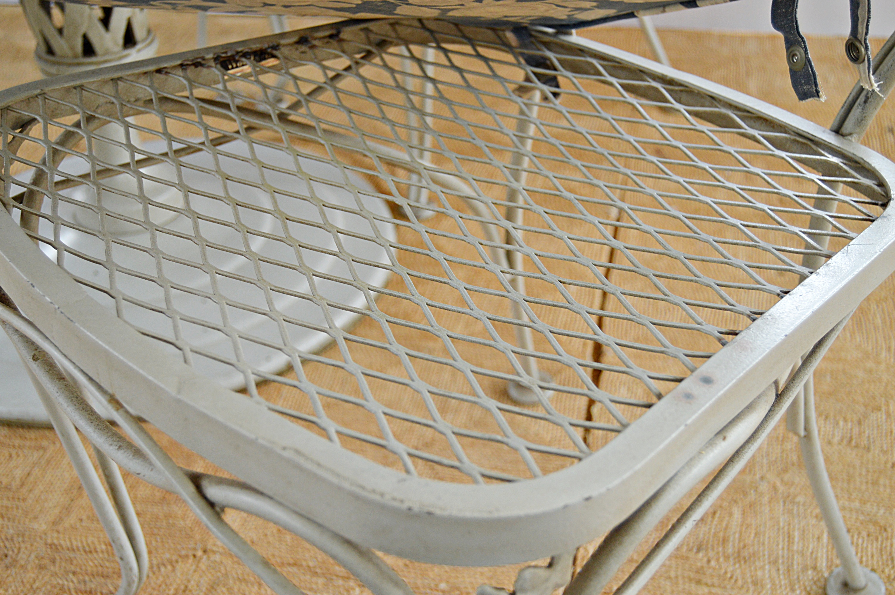 Vintage Painted Metal Dining Set