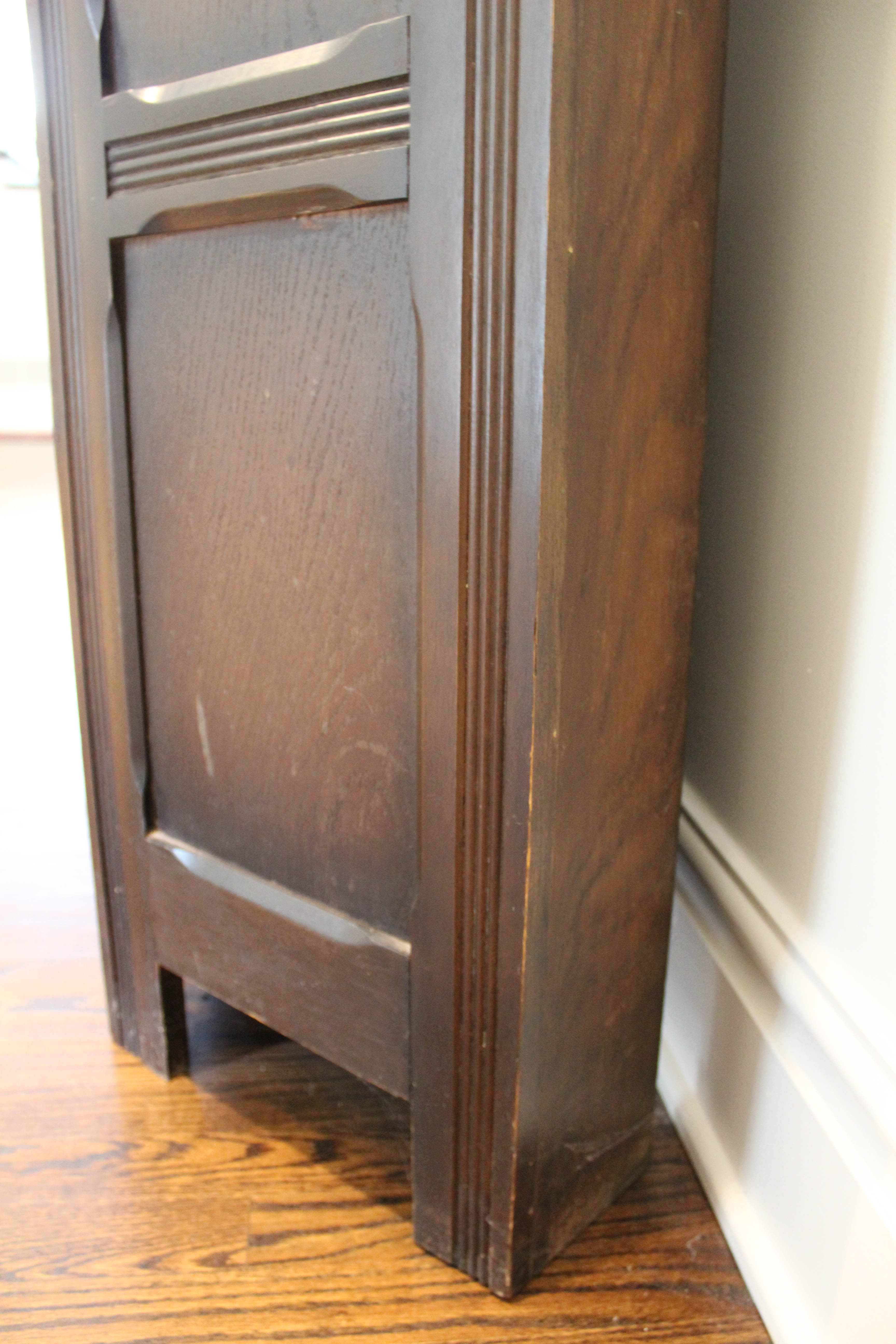 Vintage Mixed Wood Console