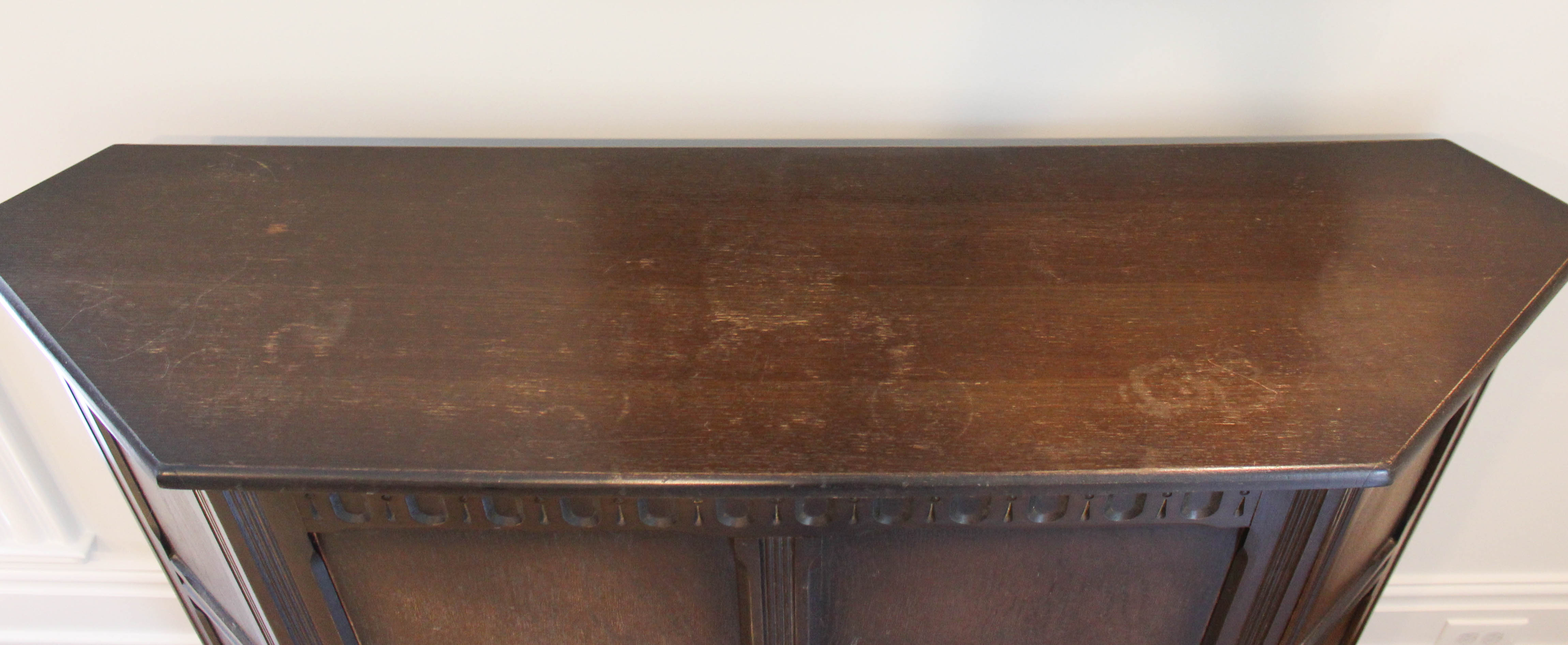 Vintage Mixed Wood Console