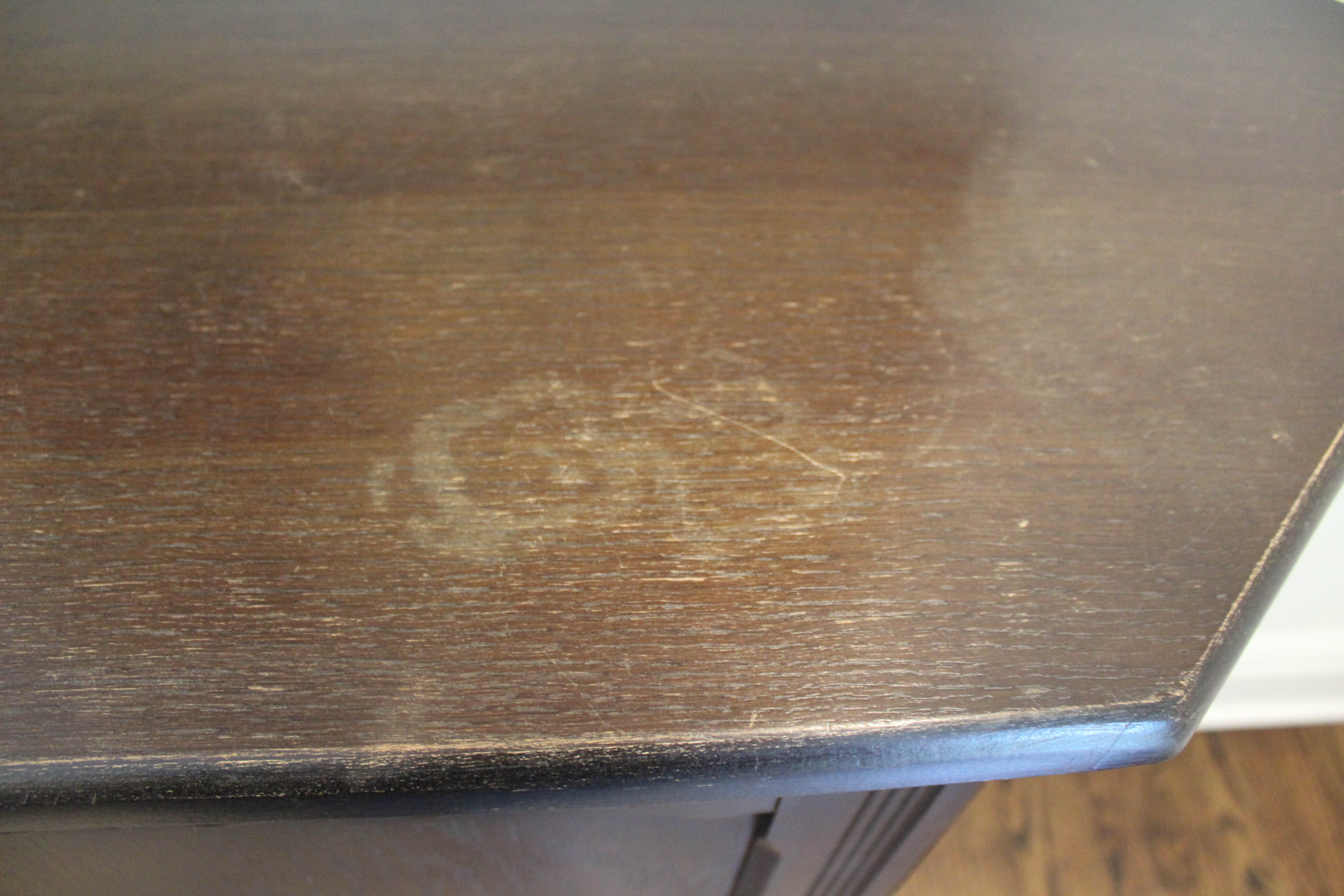 Vintage Mixed Wood Console