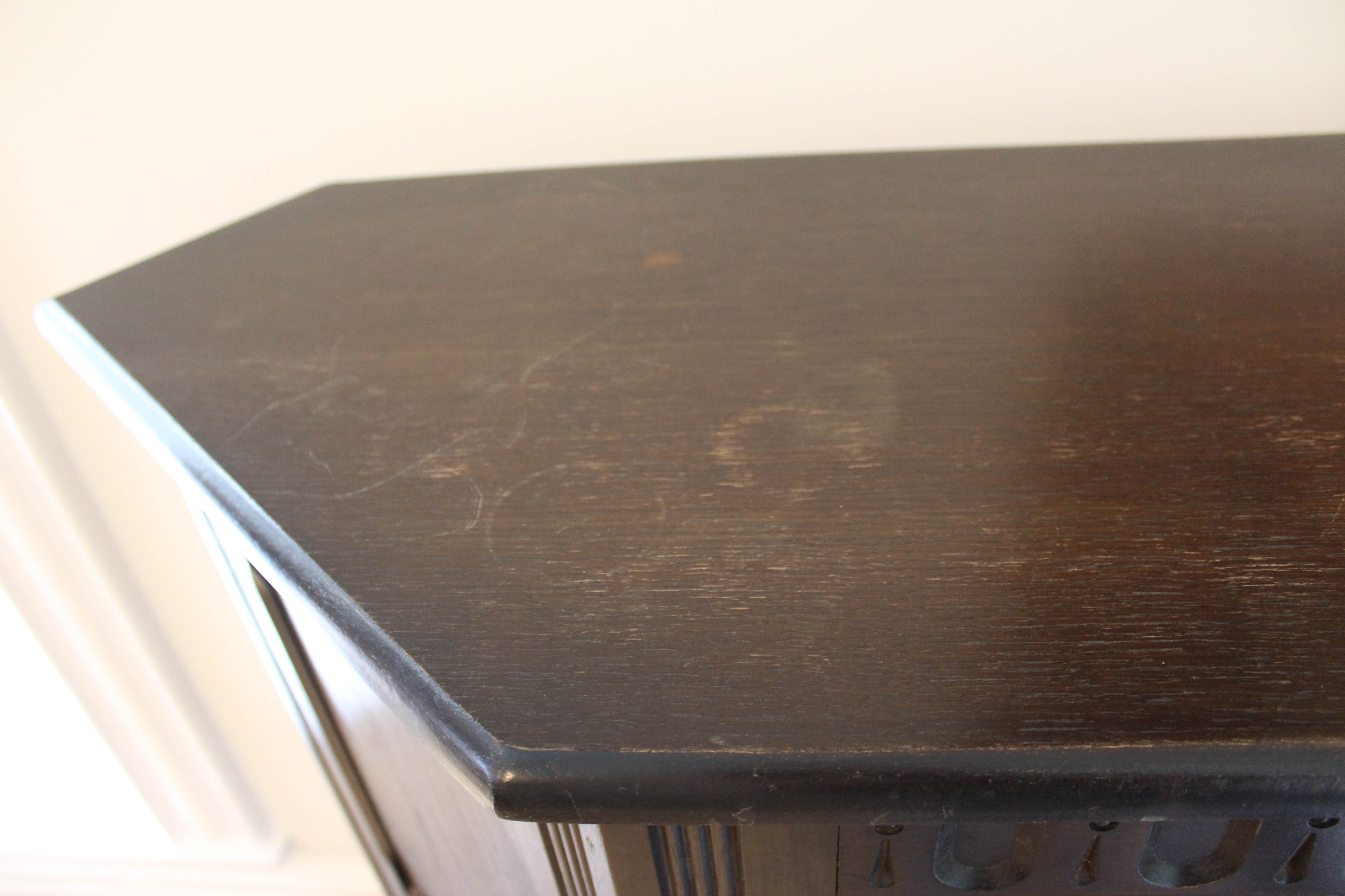 Vintage Mixed Wood Console