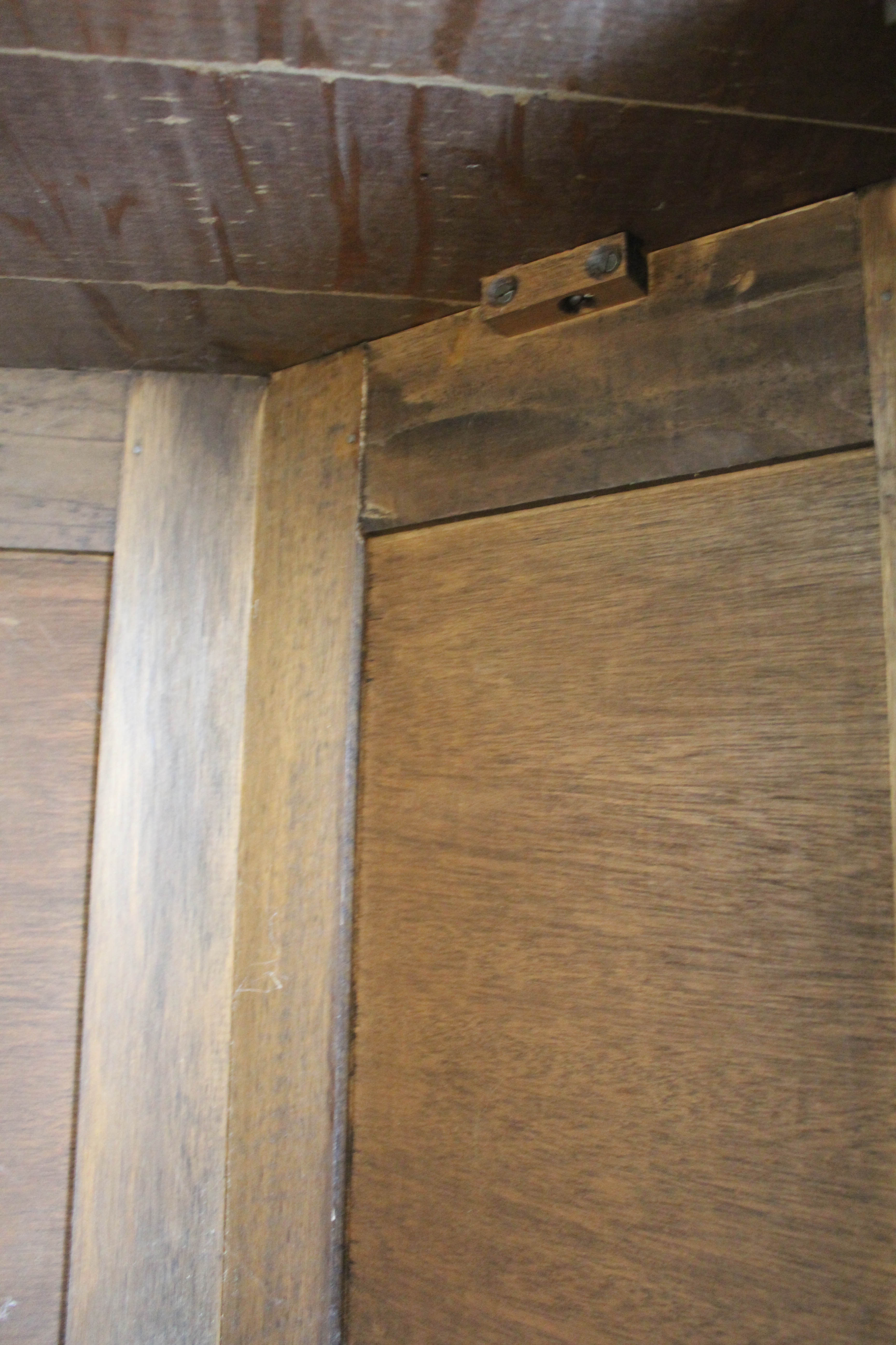 Vintage Mixed Wood Console