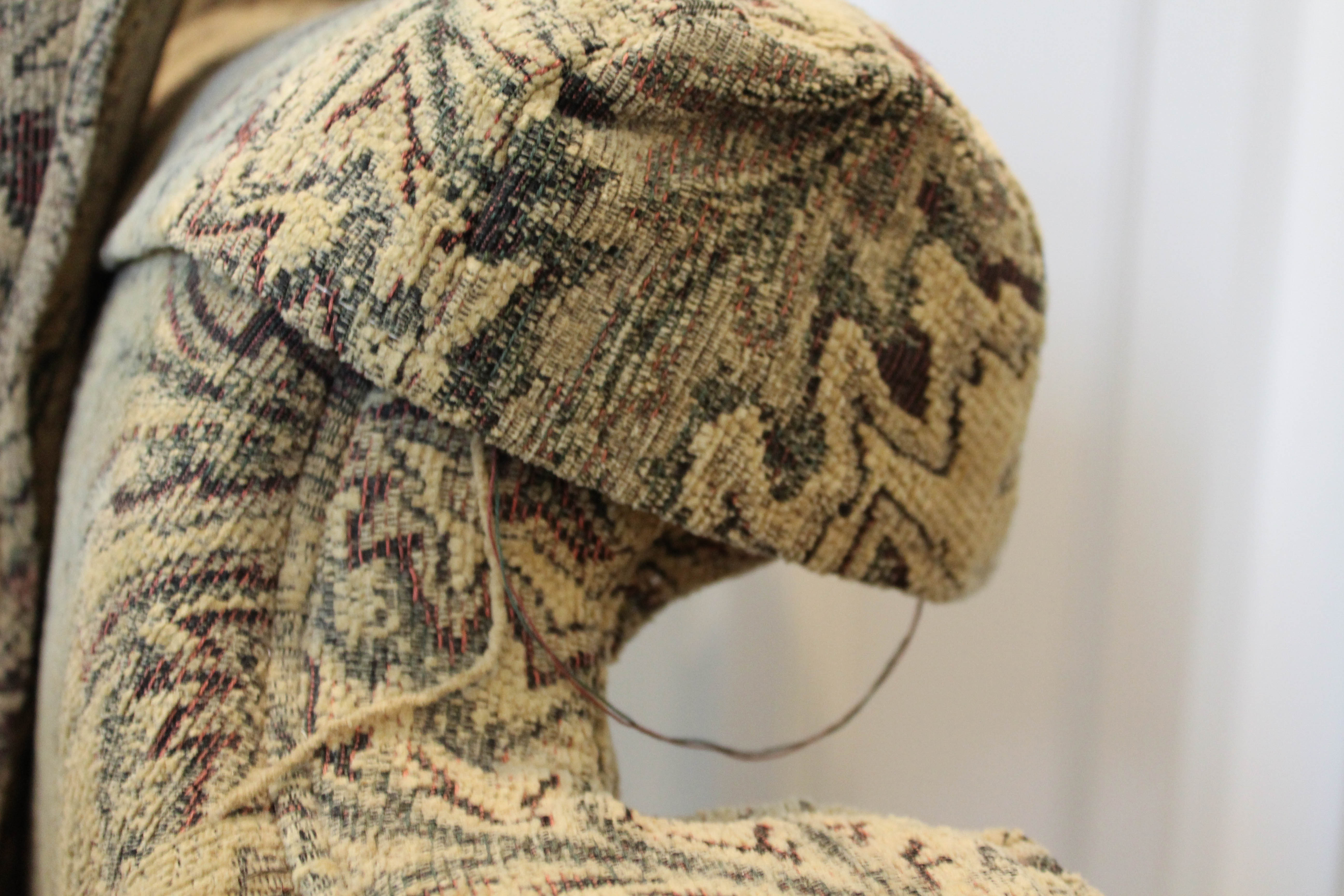 Contemporary Upholstered Wingback Chair from Norwalk