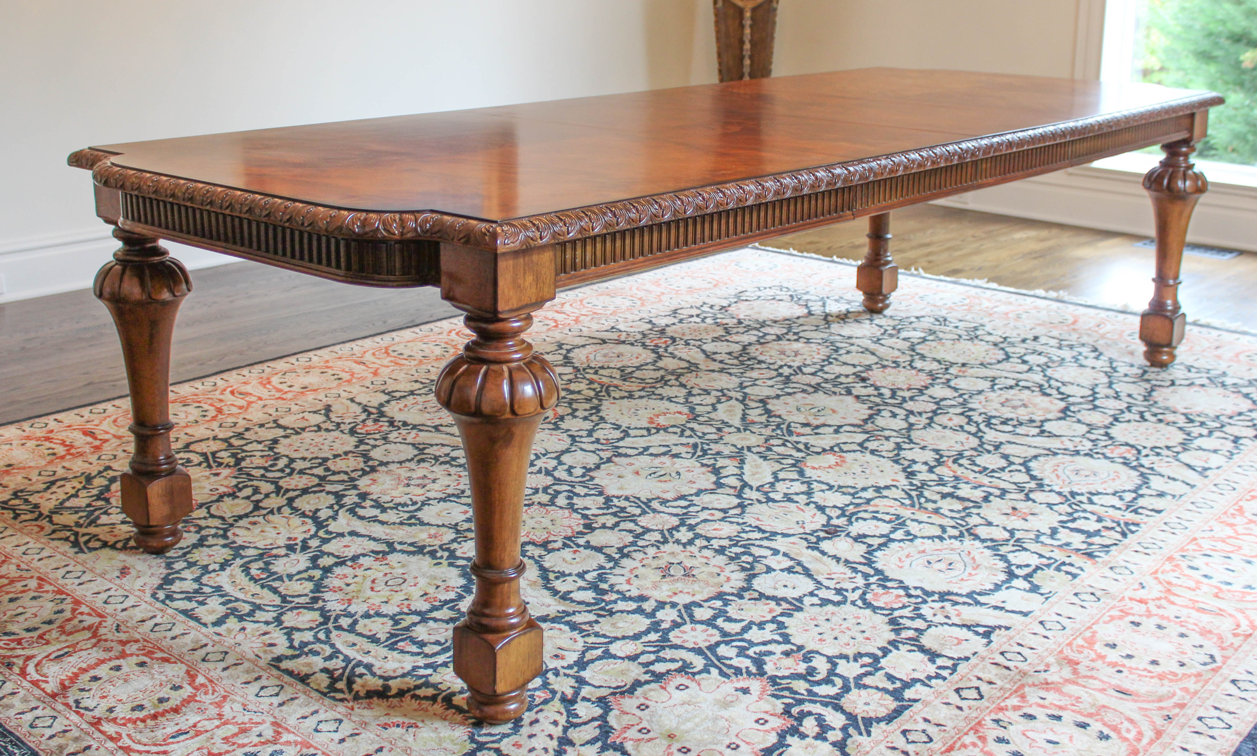 Louis XIV Style Walnut Table from Biltmore Estate's "Chateau Collection"