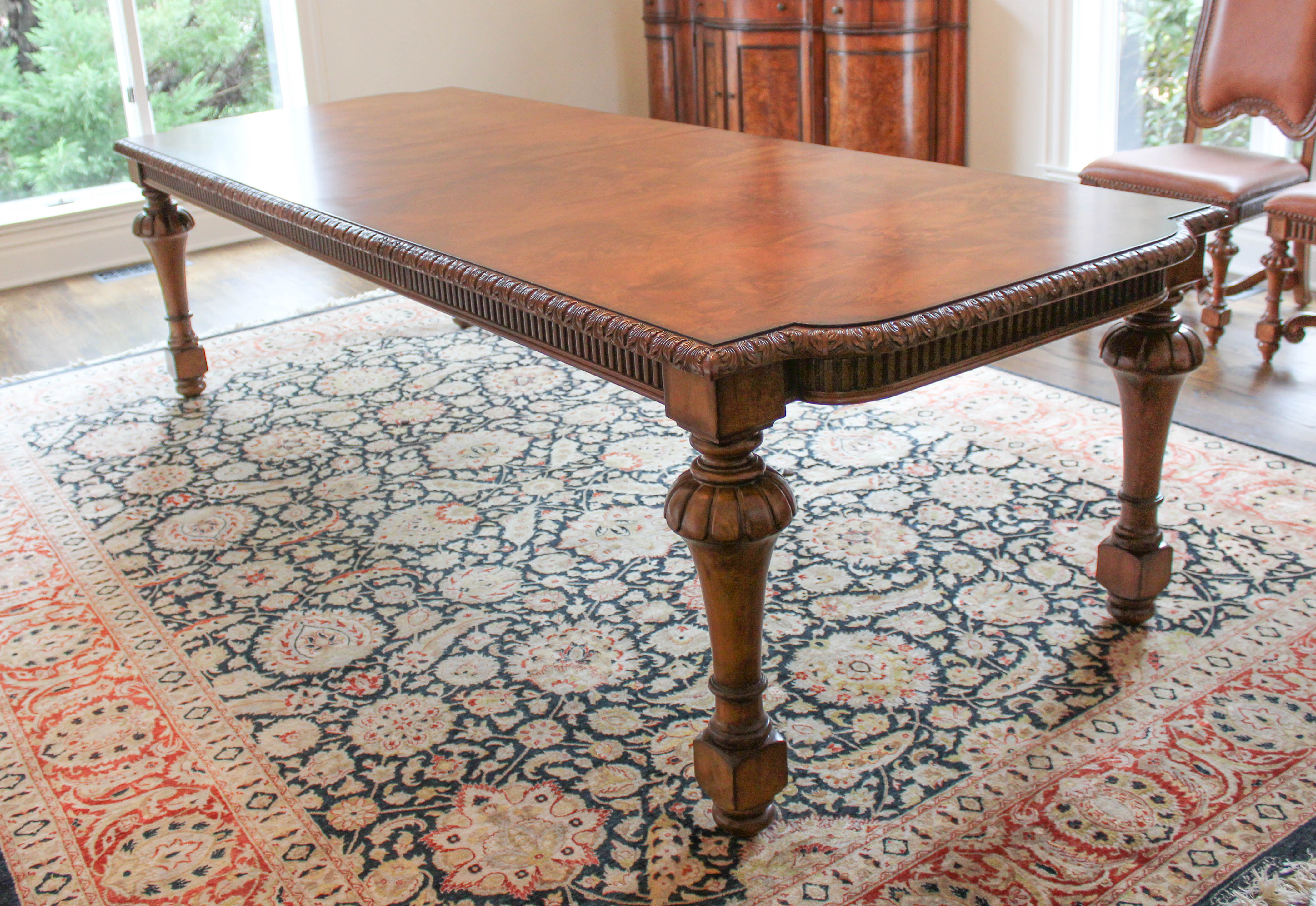 Louis XIV Style Walnut Table from Biltmore Estate's "Chateau Collection"