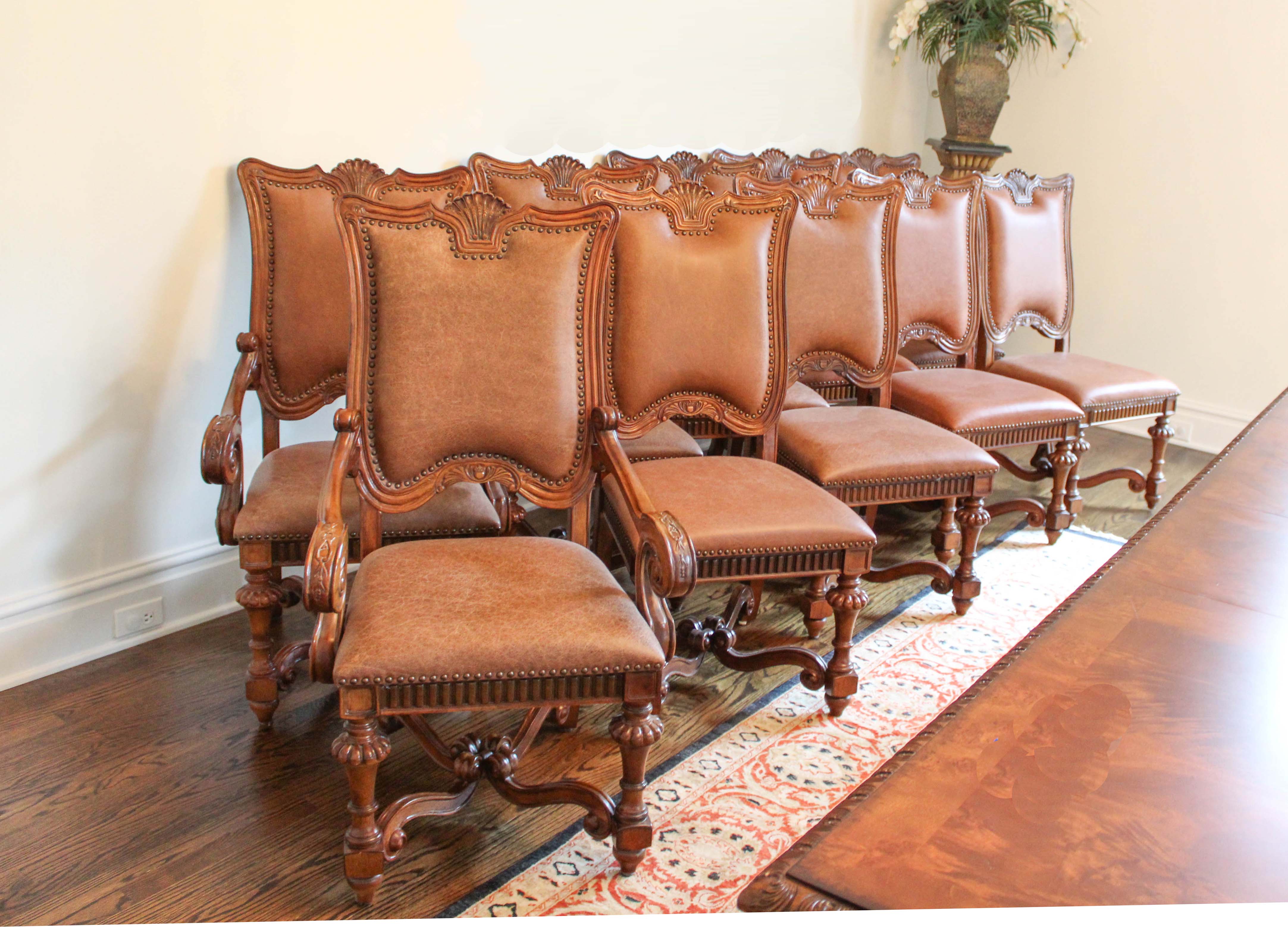 Louis XIV Style Dining Chairs from The Biltmore Estate's "Chateau Collection"