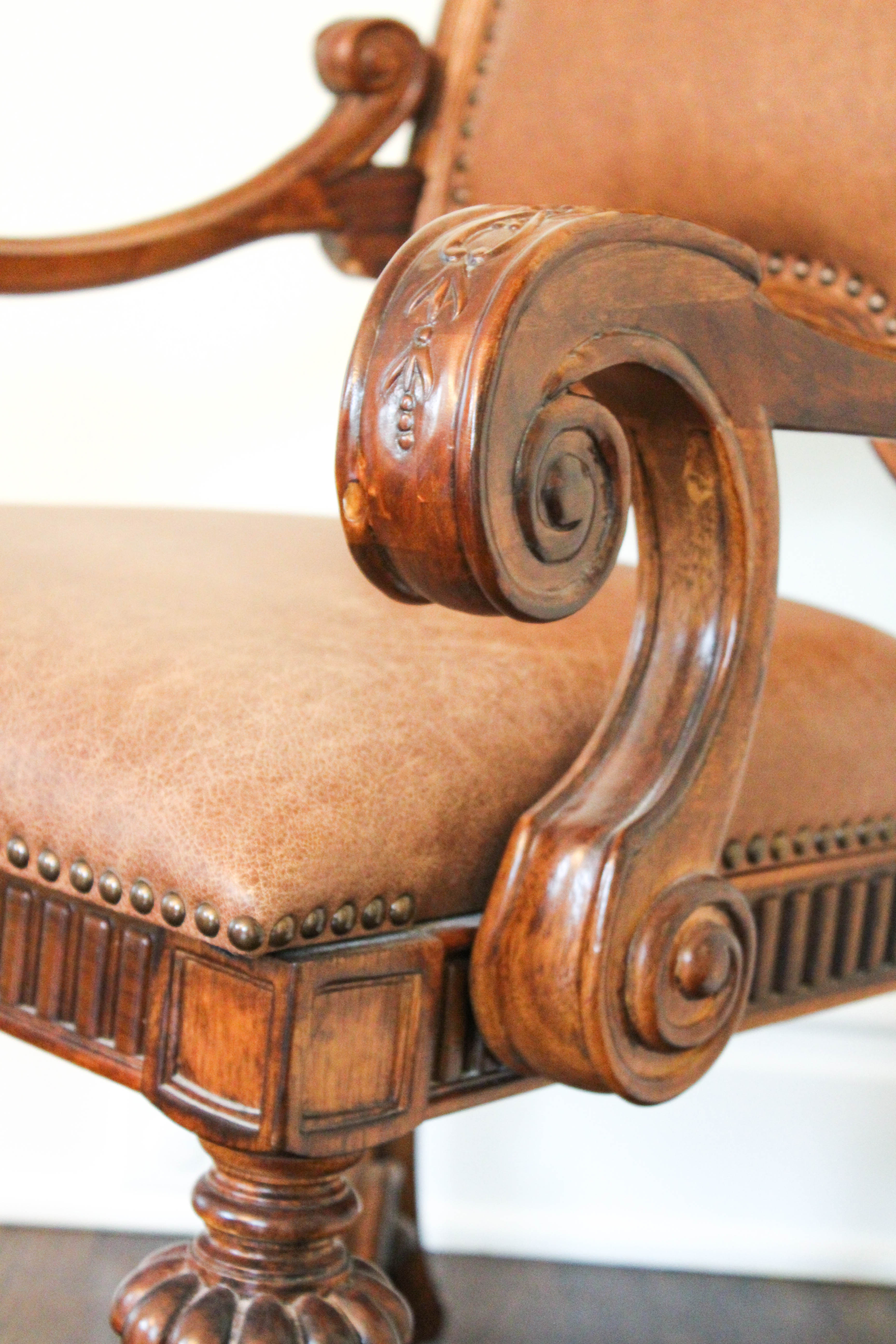 Louis XIV Style Dining Chairs from The Biltmore Estate's "Chateau Collection"