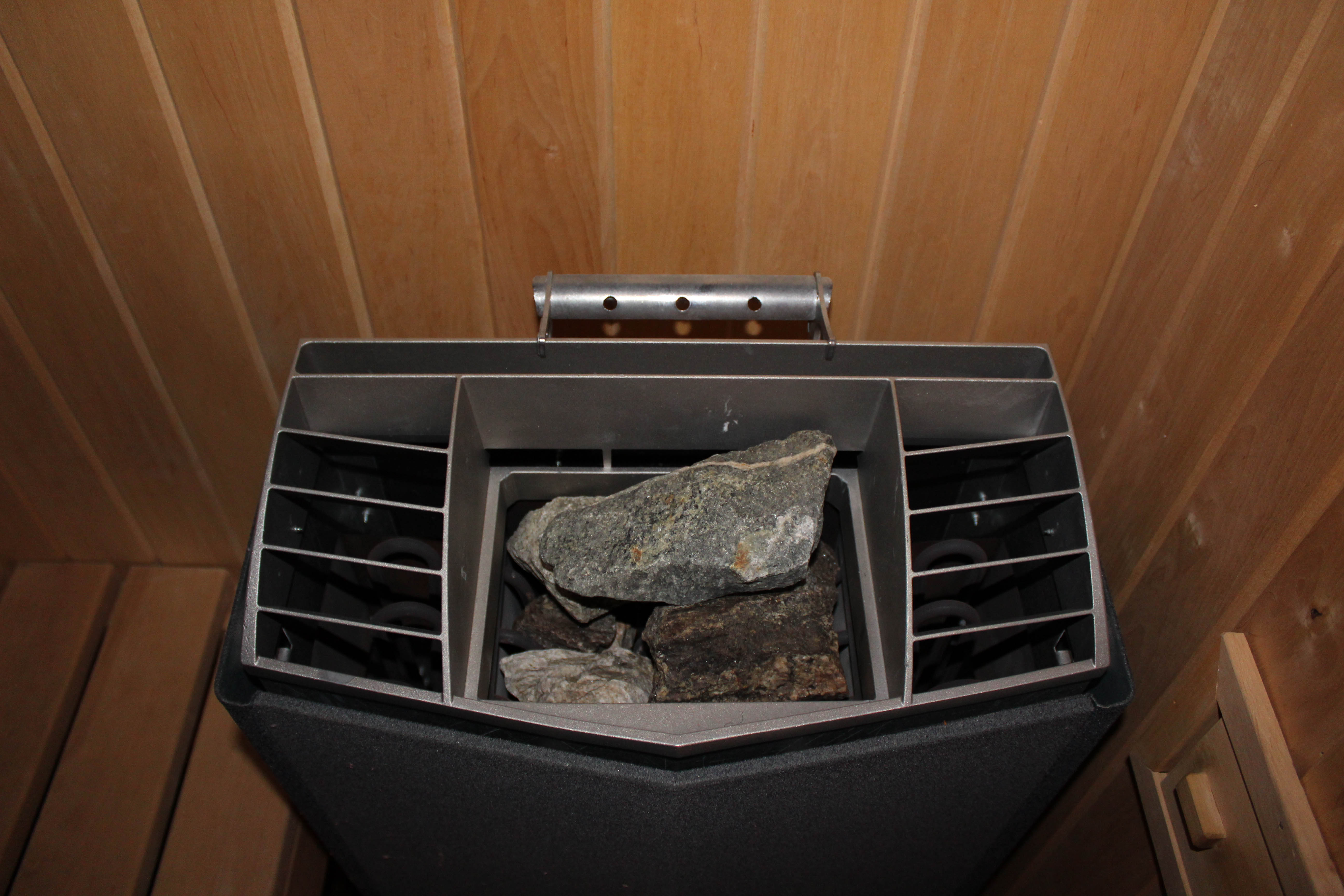 In-Home Sauna with Tylö Electric Heater