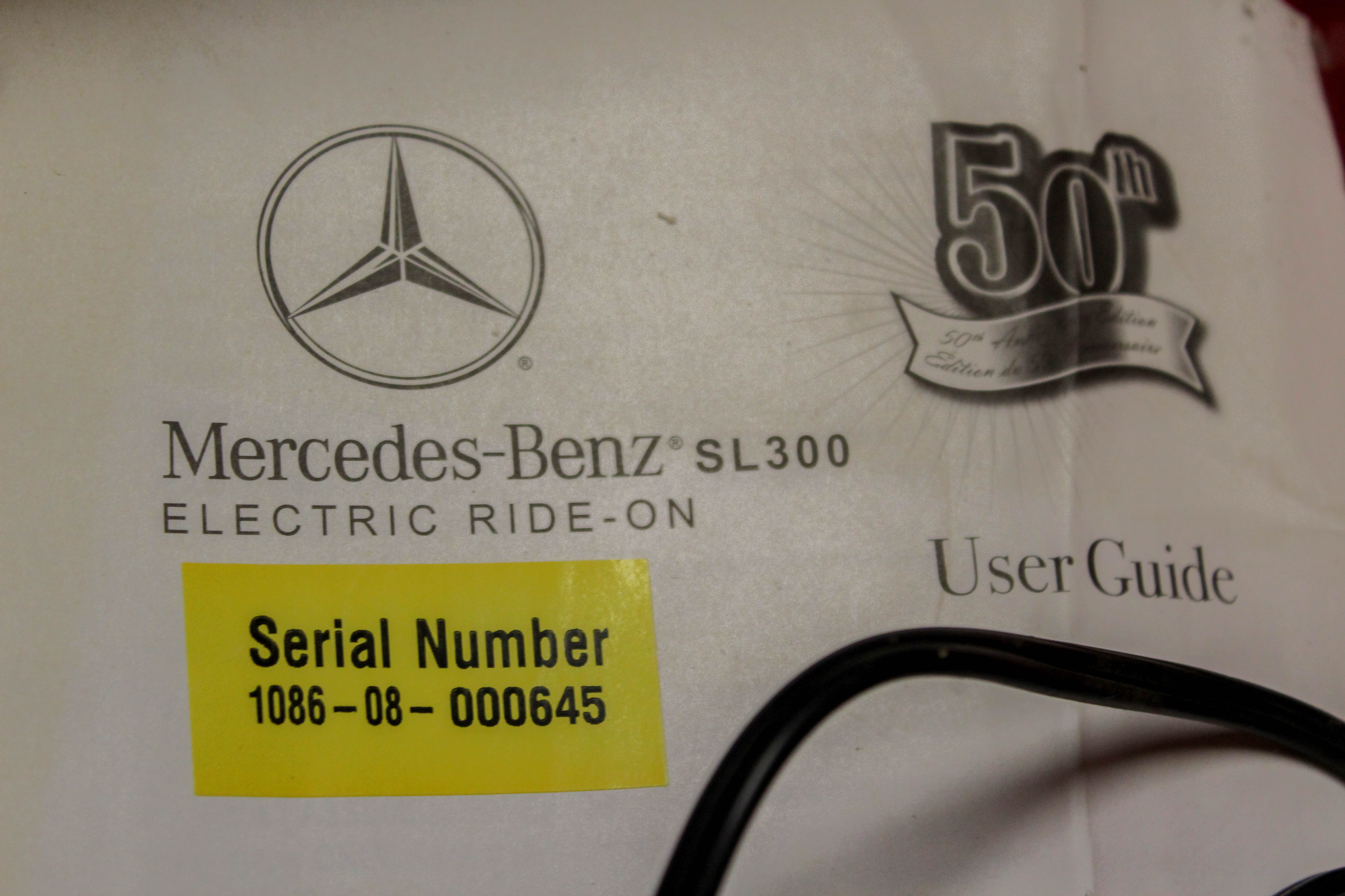 Kid Trax Mercedes-Benz SL300 Electric Ride-On Children's Car