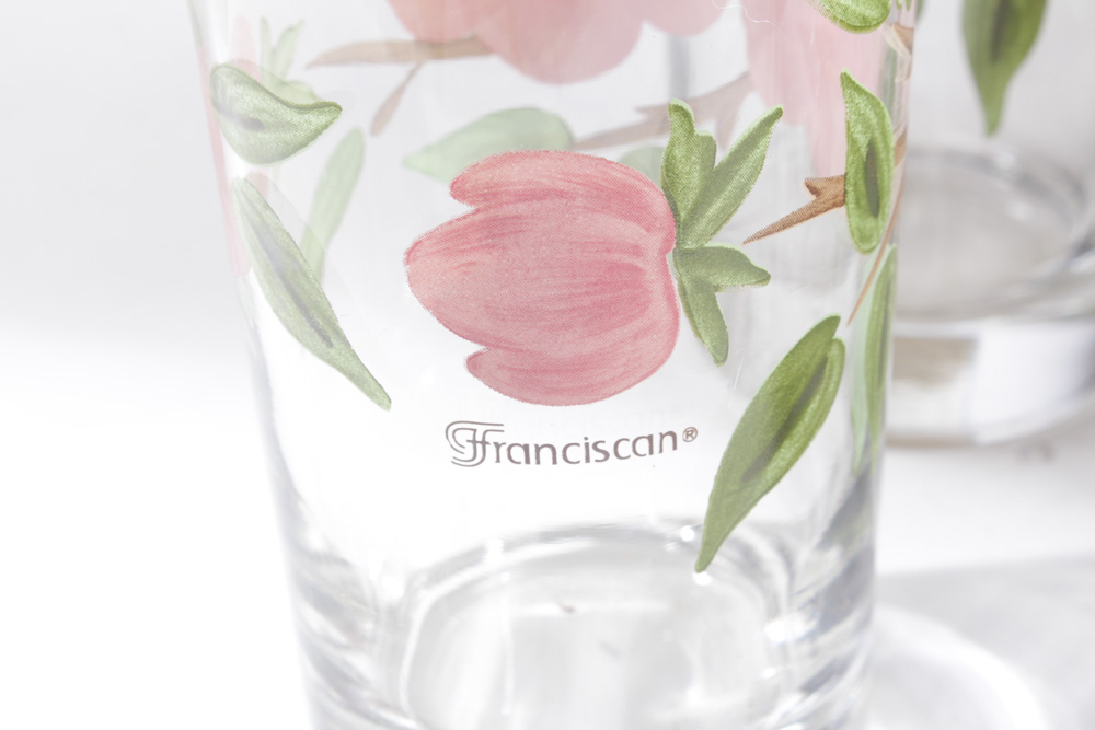 Enormous Franciscan "Desert Rose" Dinnerware Collection